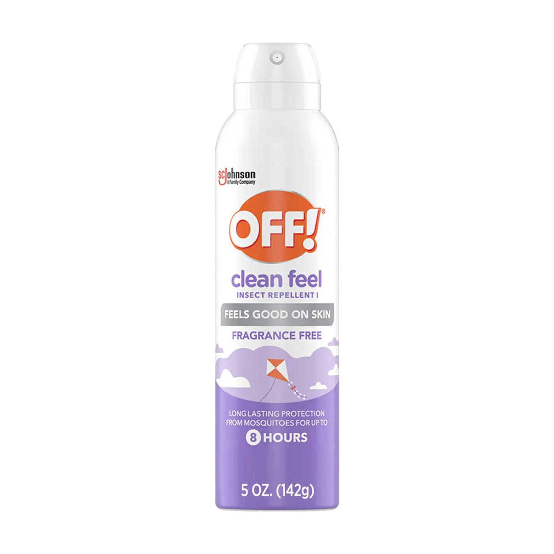 Off! Clean Feel Picaridin Mosquito Repellent, Bug Spray That Lasts Up To 8 Hours, 5 Oz