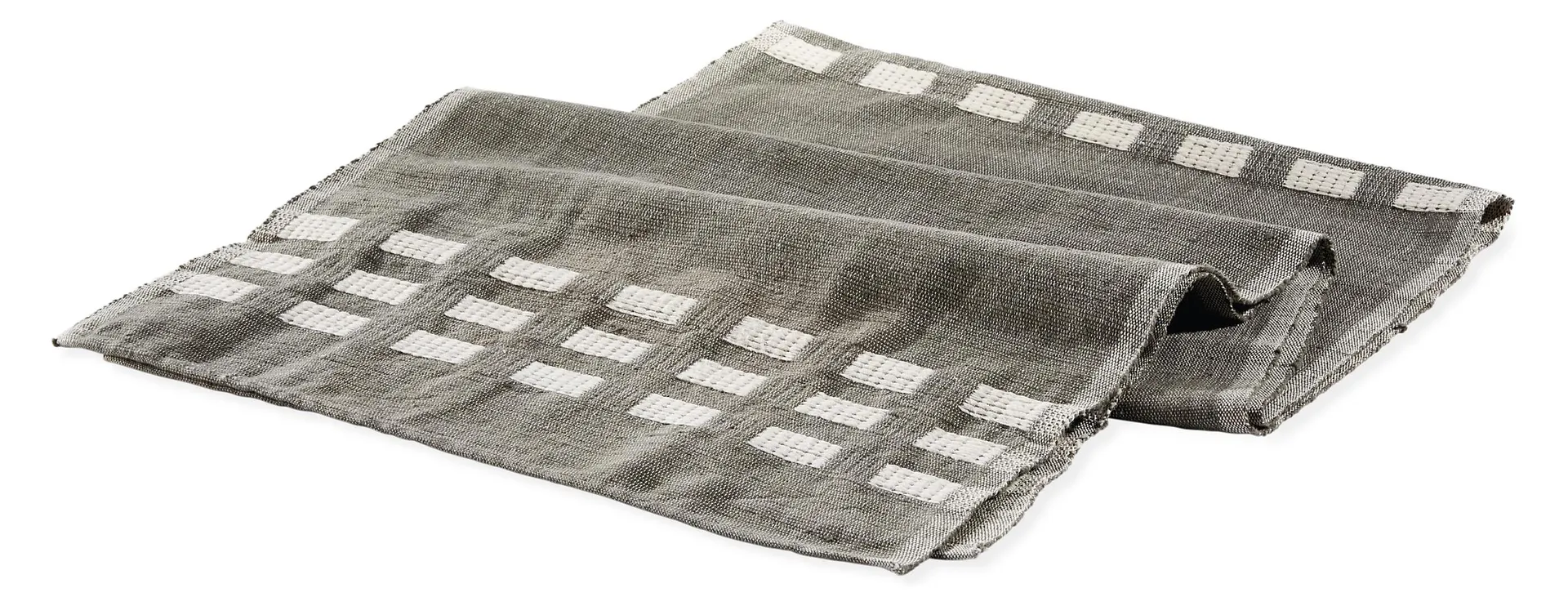 Allen 72x17 Table Runner in Charcoal