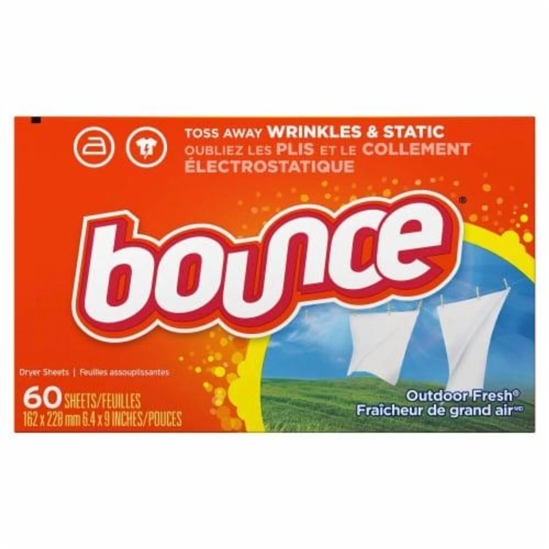 Bounce Outdoor Fresh Dryer Sheets