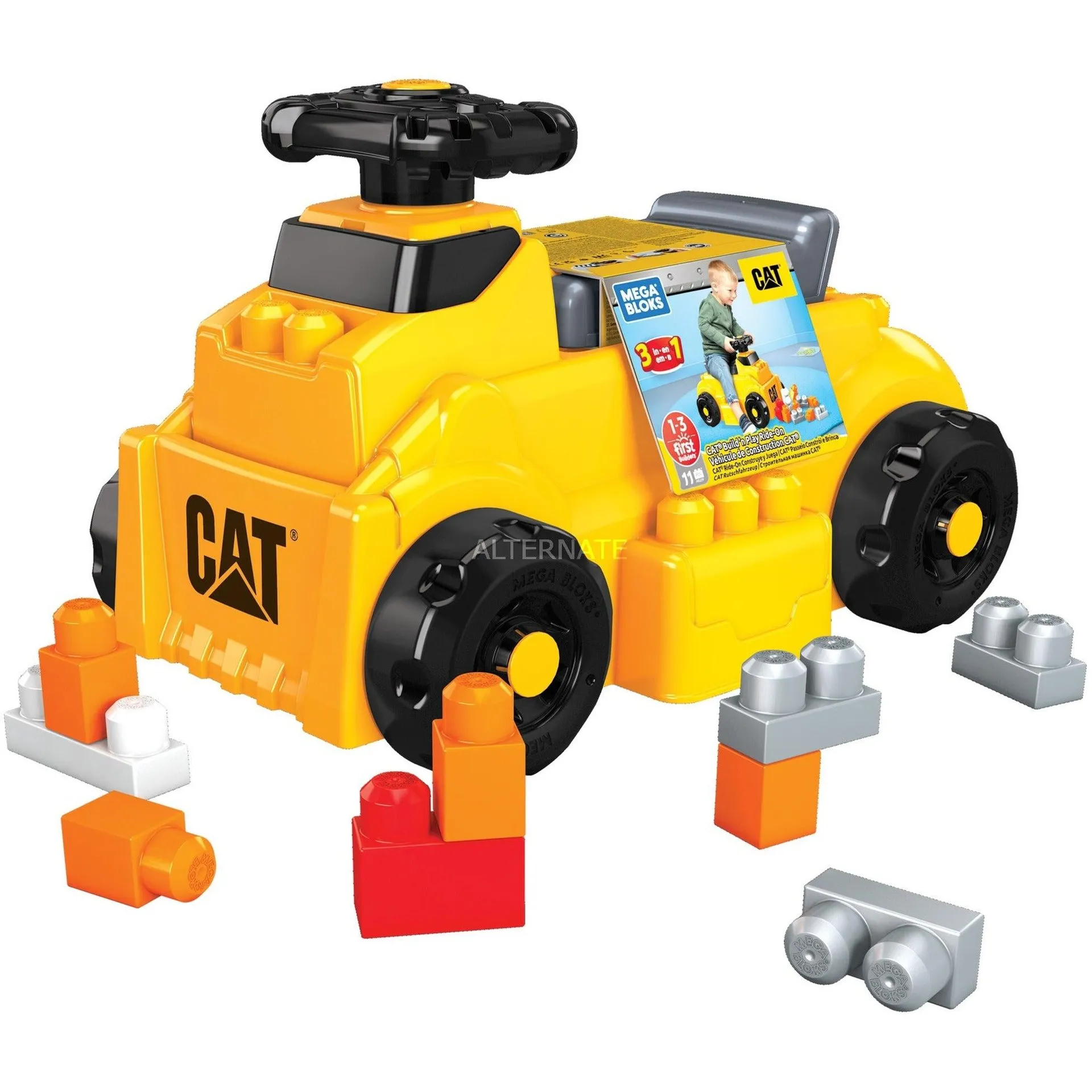 Mega Bloks CAT Build ‘n Play Ride-On