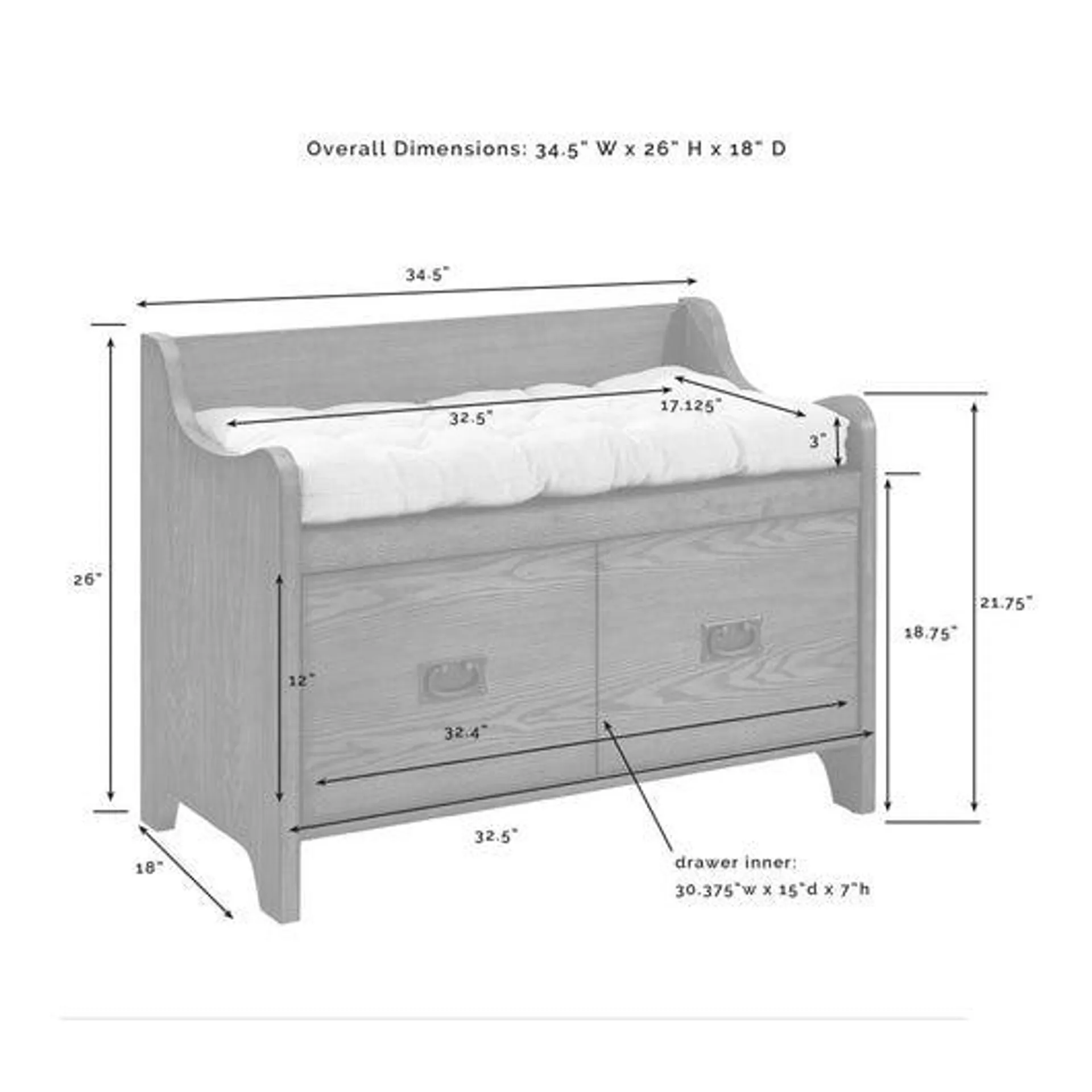 Fremont 2-piece Entryway Set