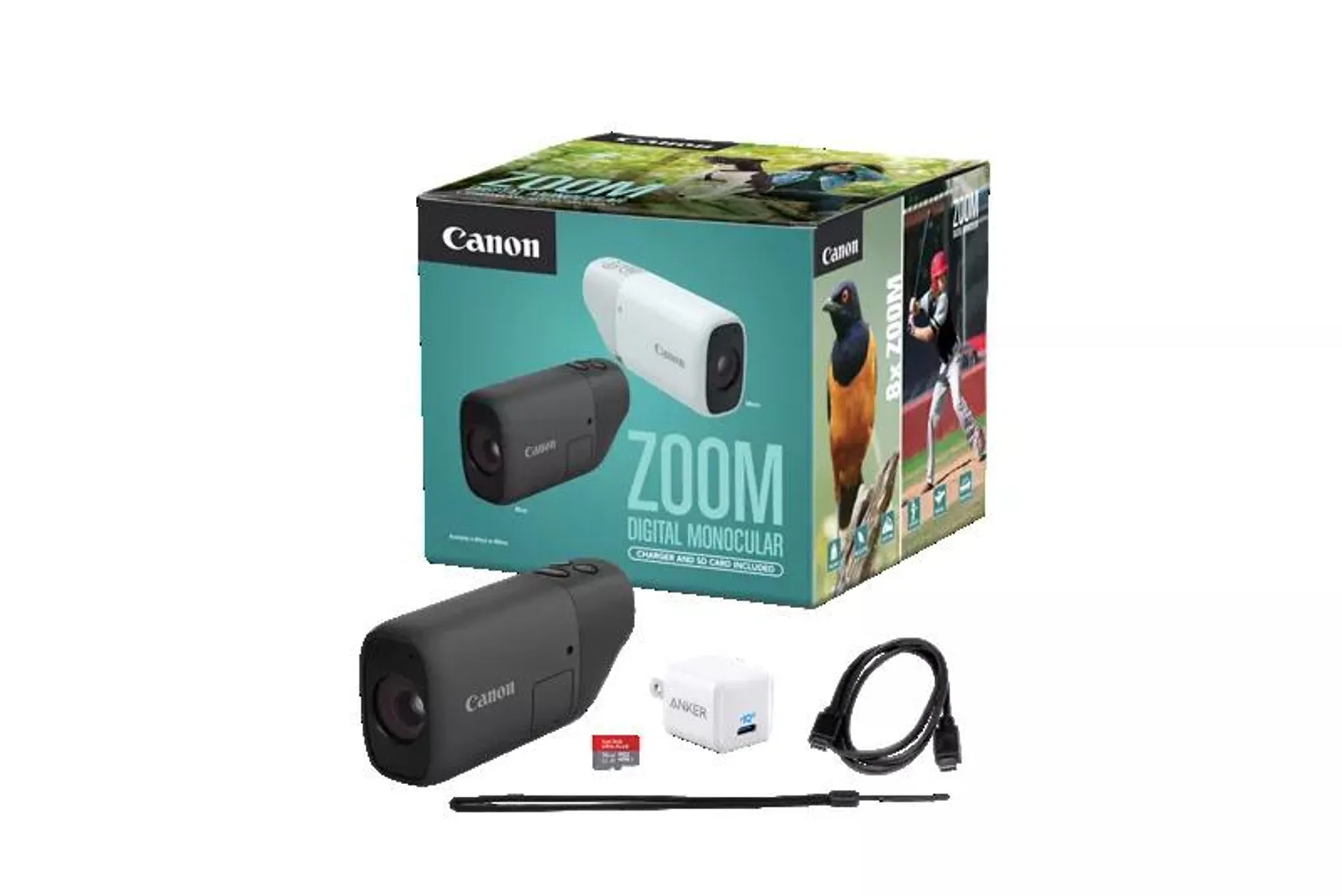 ZOOM Digital Monocular Black