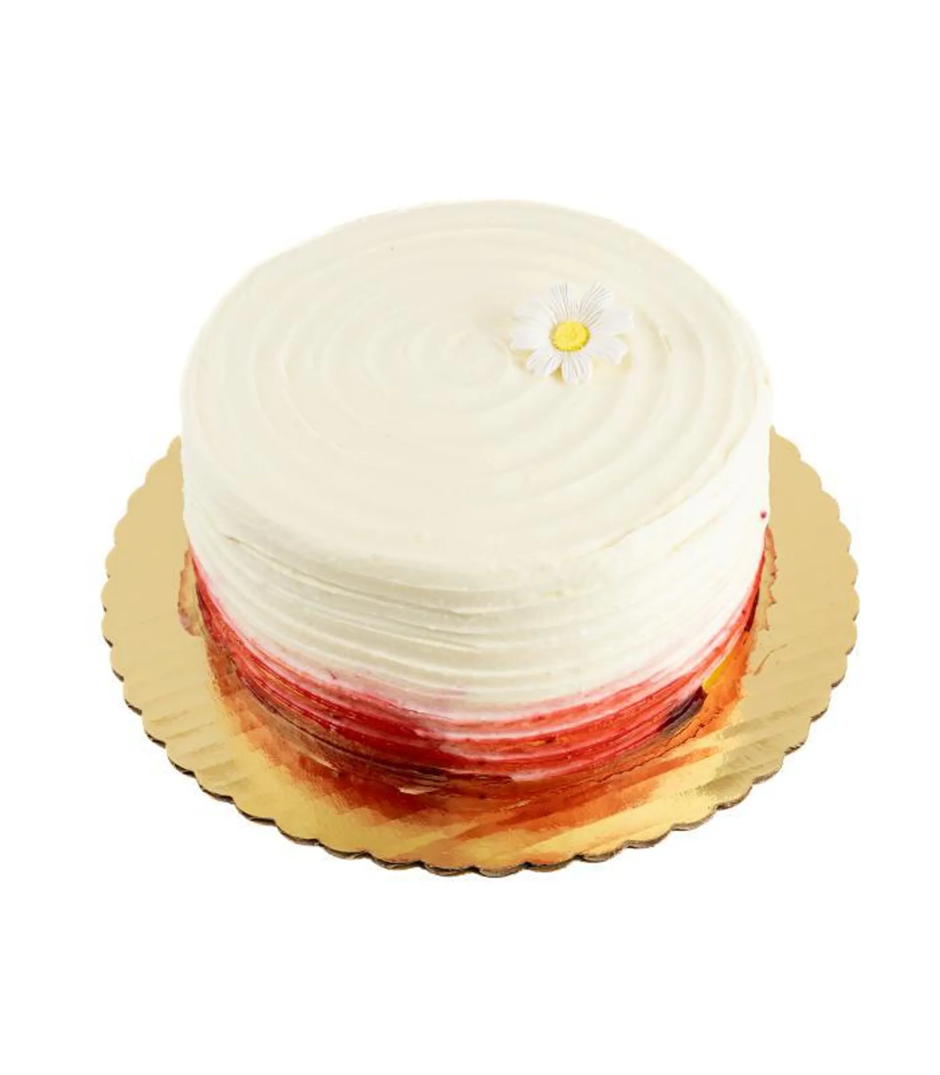 Raspberry-Filled Champagne Cake - 7” Double Layer (Serves 8-12)