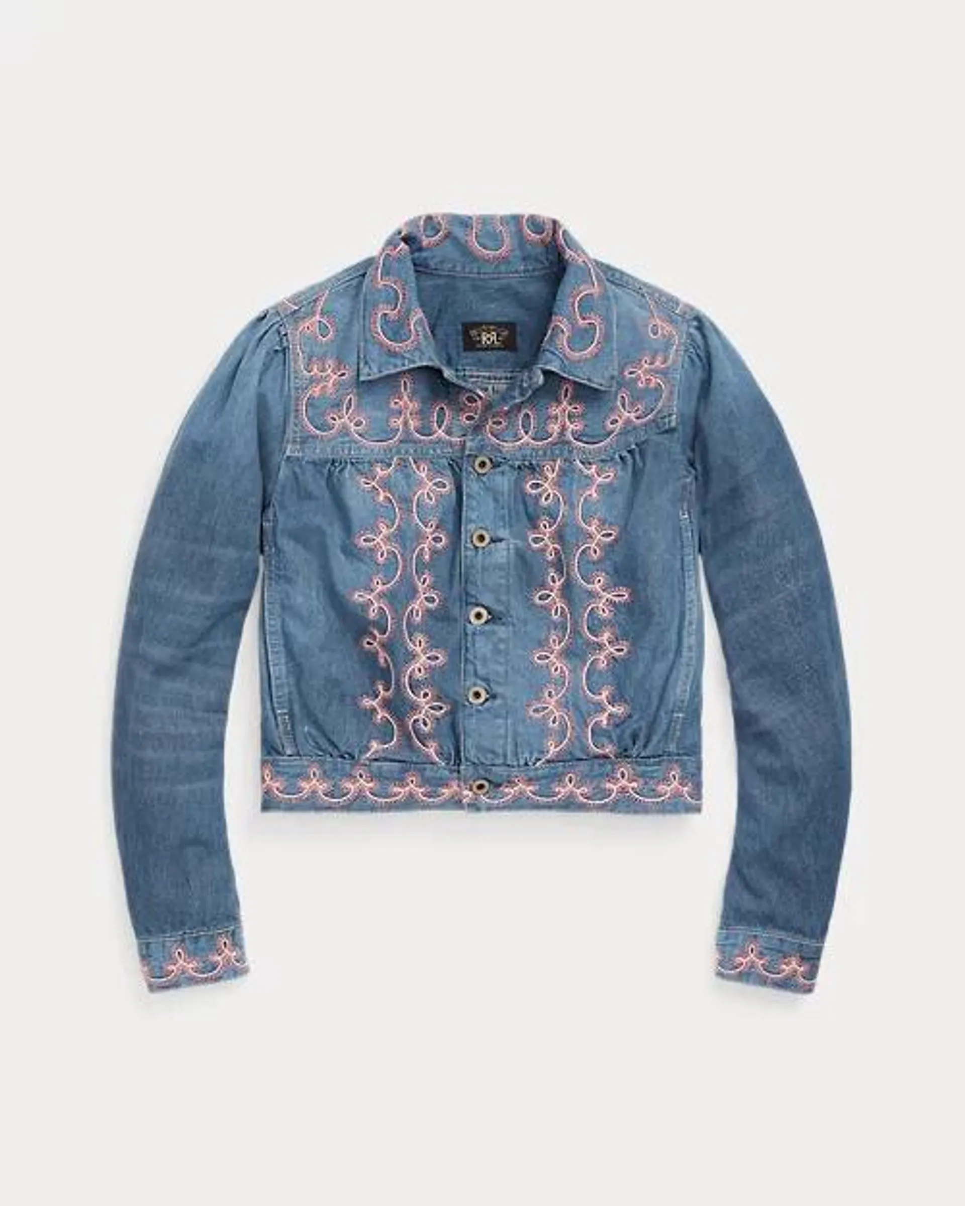 Embroidered Denim Jacket