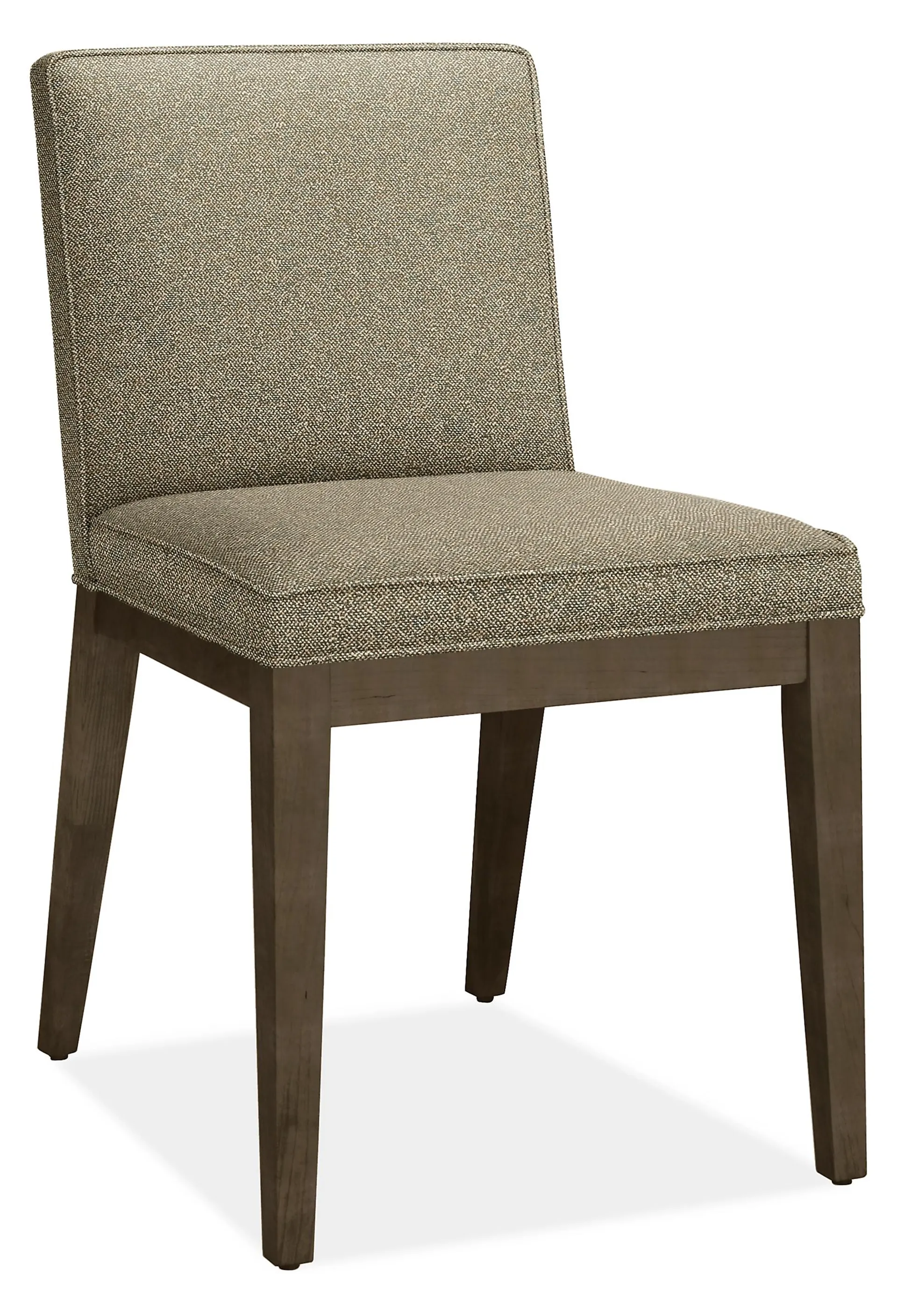 Ansel Side Chair in Tatum Gunmetal with Charcoal Legs