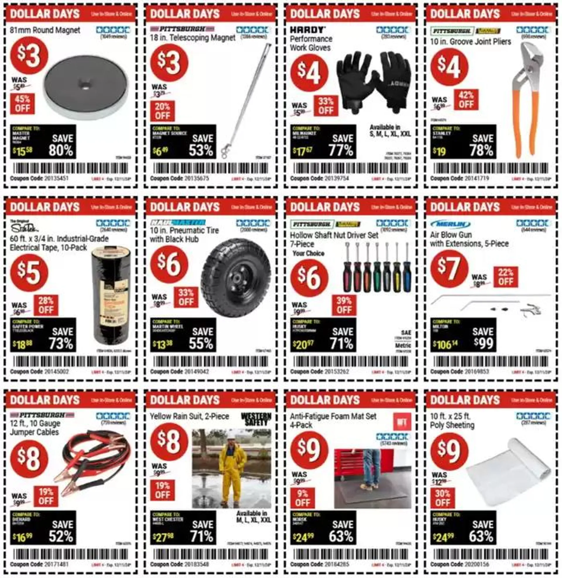 Weekly ad Harbor Freight Tools weekly ad from November 29 to December 11 2024 - Page 2