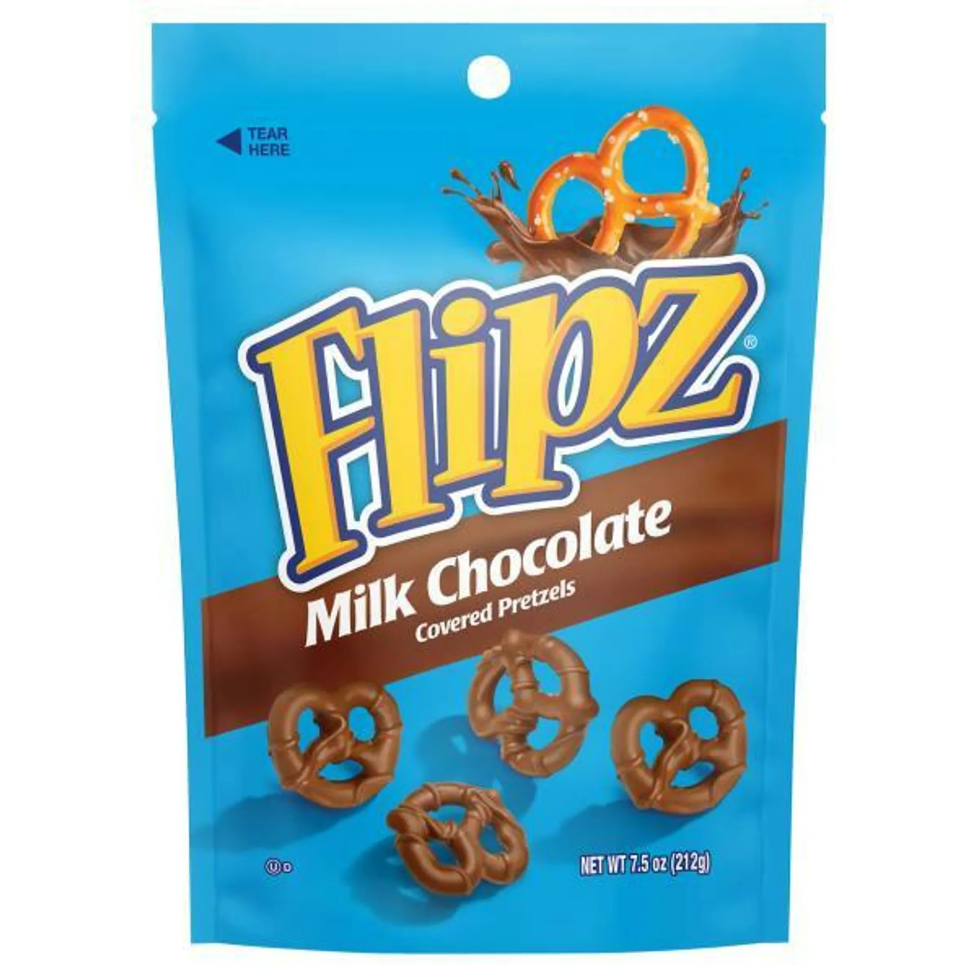 Flipz Milk Chocolate Covered Pretzels