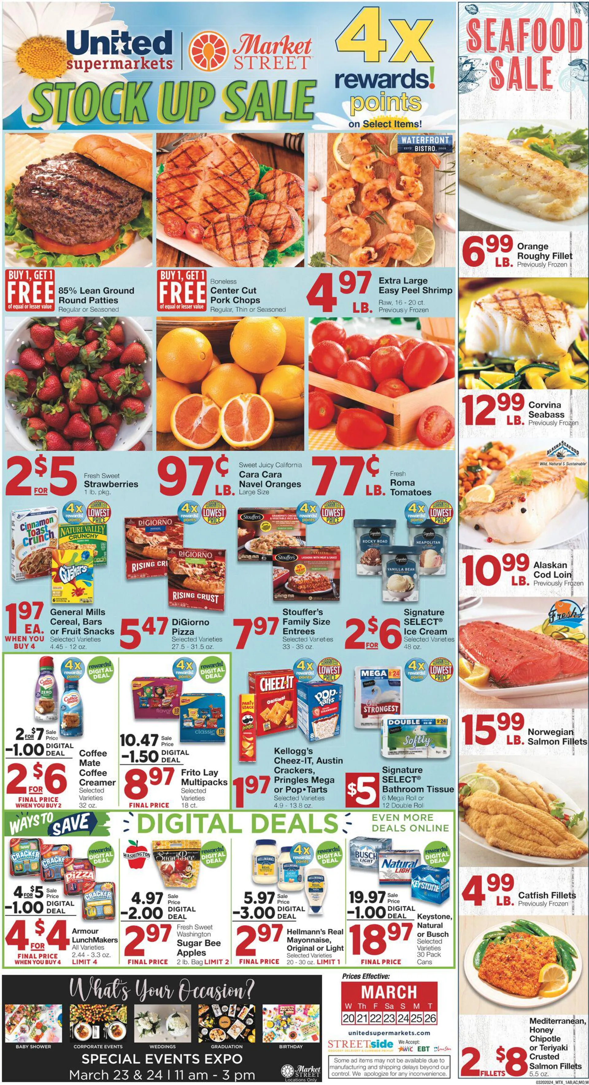 Weekly ad United Supermarkets Current weekly ad from March 19 to March 26 2024 - Page 1