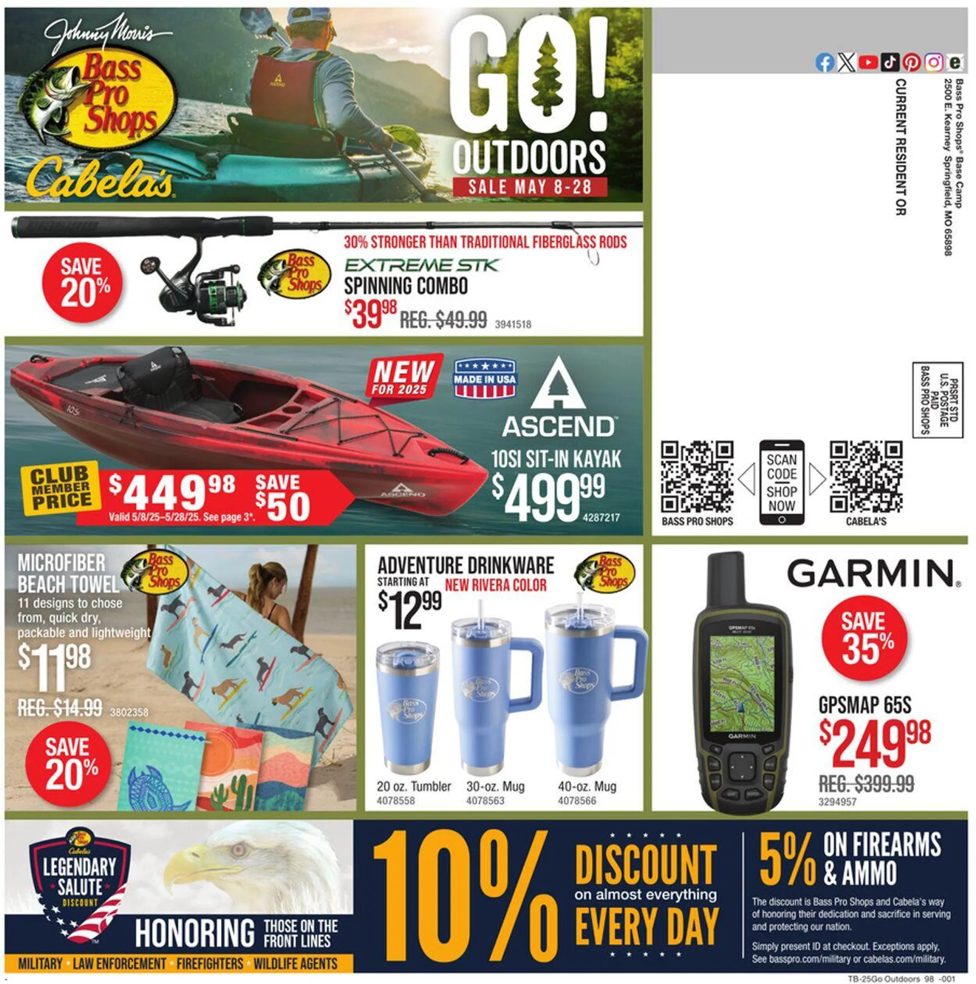 Weekly ad Bass Pro Current weekly ad from May 8 to May 28 2025 - Page 24