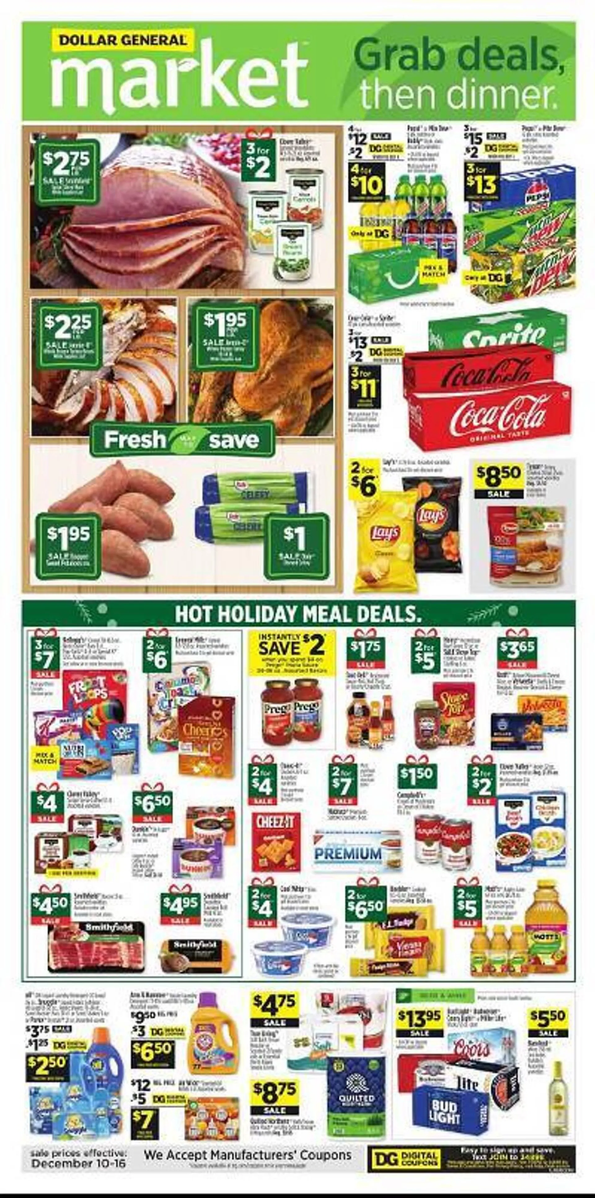 Weekly ad Dollar General Weekly Ad from December 10 to December 16 2023 - Page 1