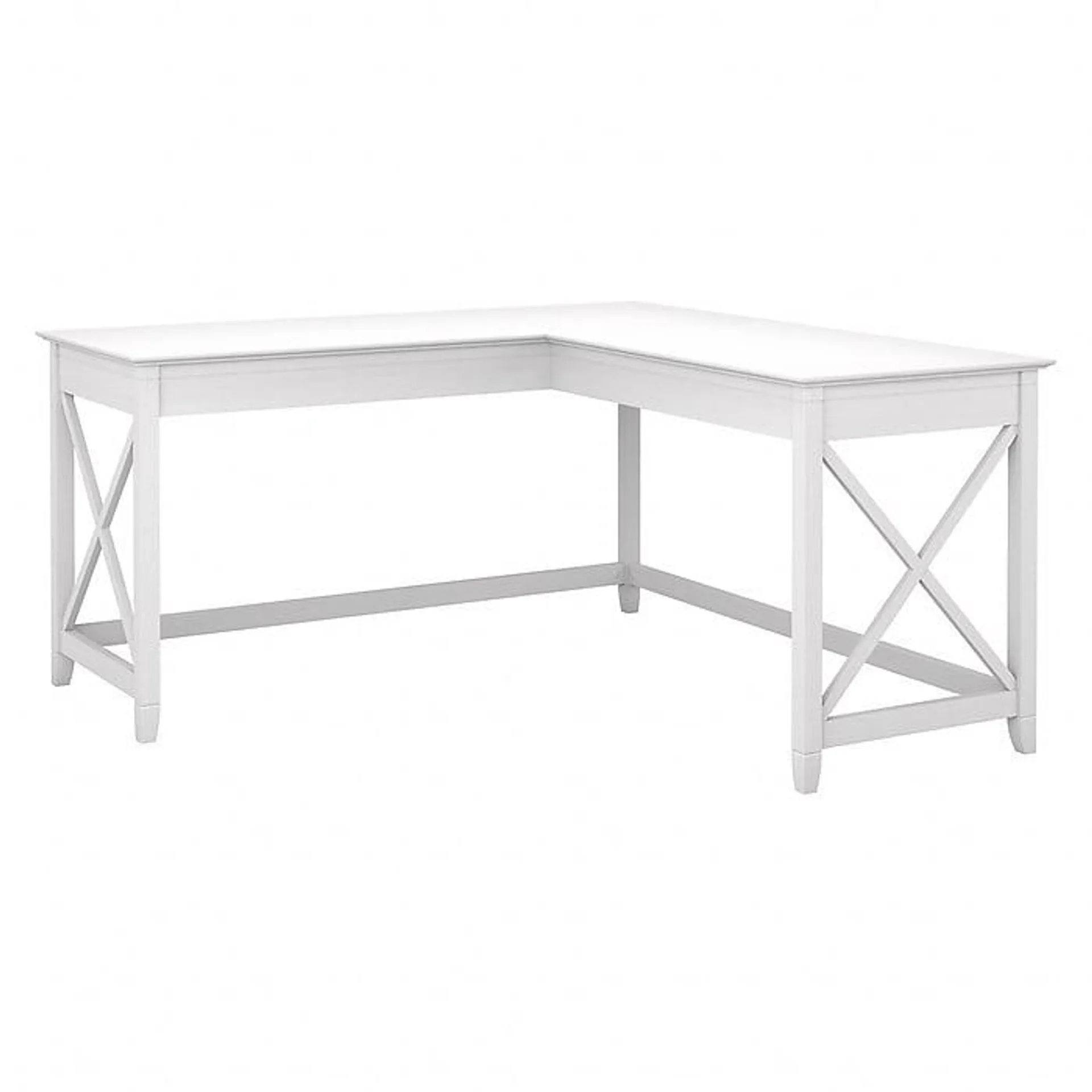 Bush Furniture Key West 60"W L-Shaped Desk,