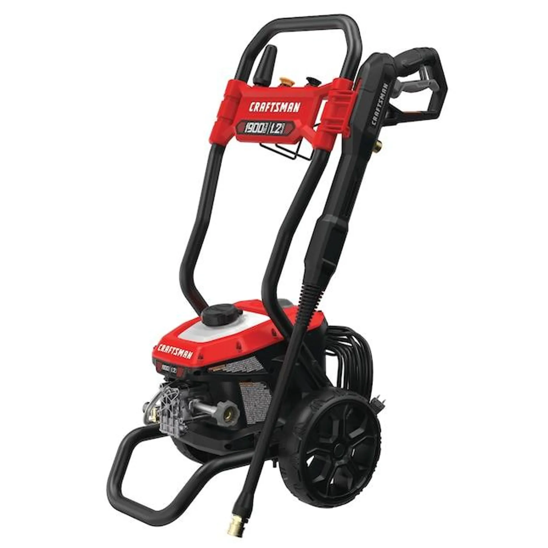 CRAFTSMAN 1900 PSI 1.2-GPM Cold Water Electric Pressure Washer with 3 Spray Tips