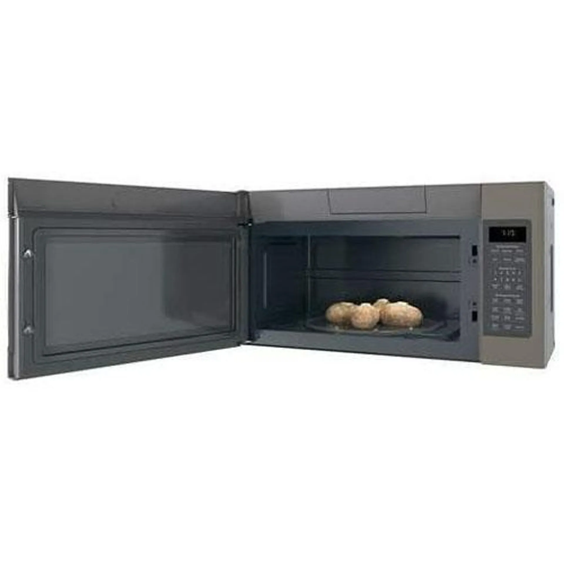 GE 1.9 Cu. Ft. Over-the-Range Sensor Microwave Oven, Slate