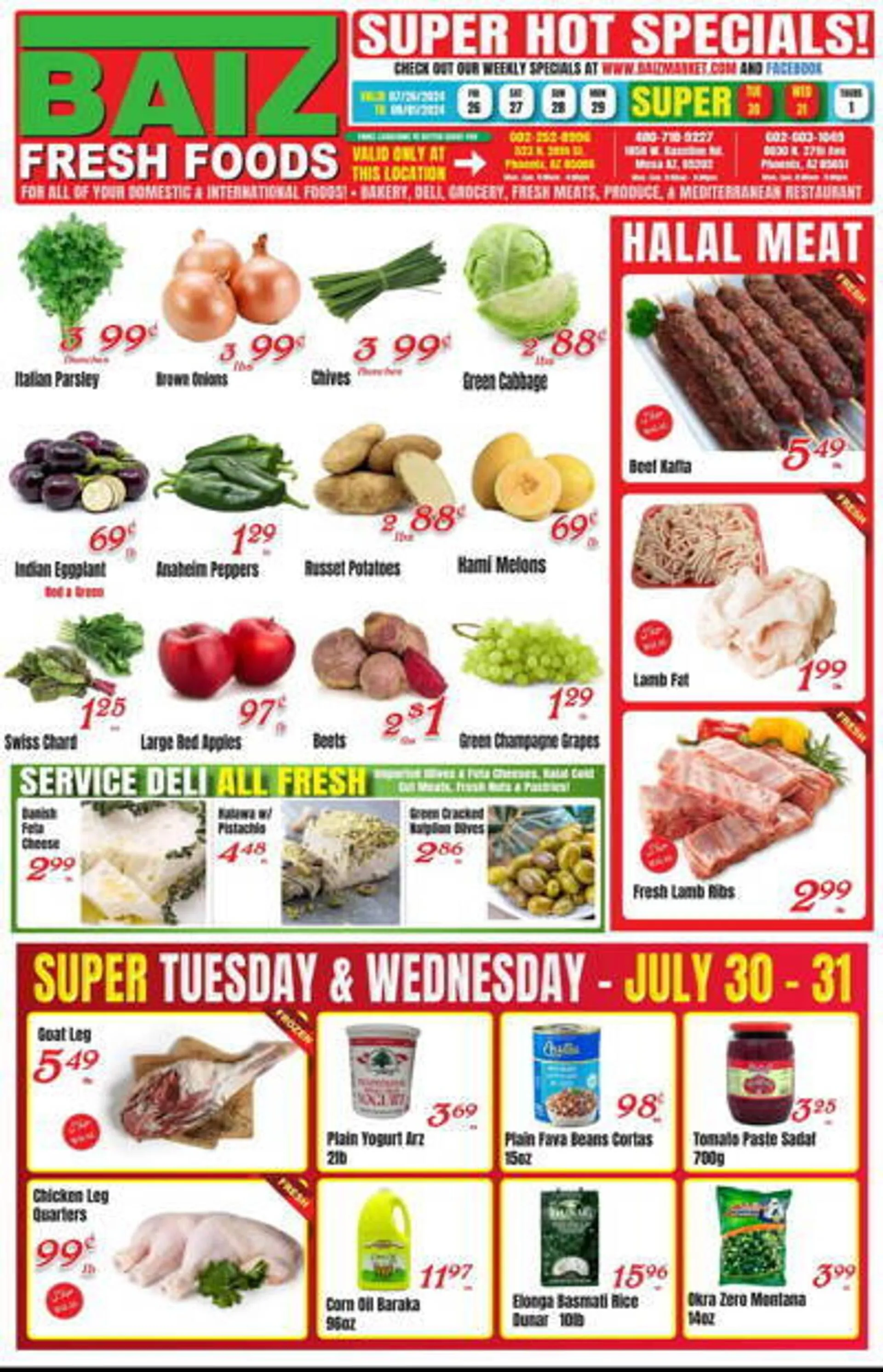 Baiz Market Place Weekly Ad - 1