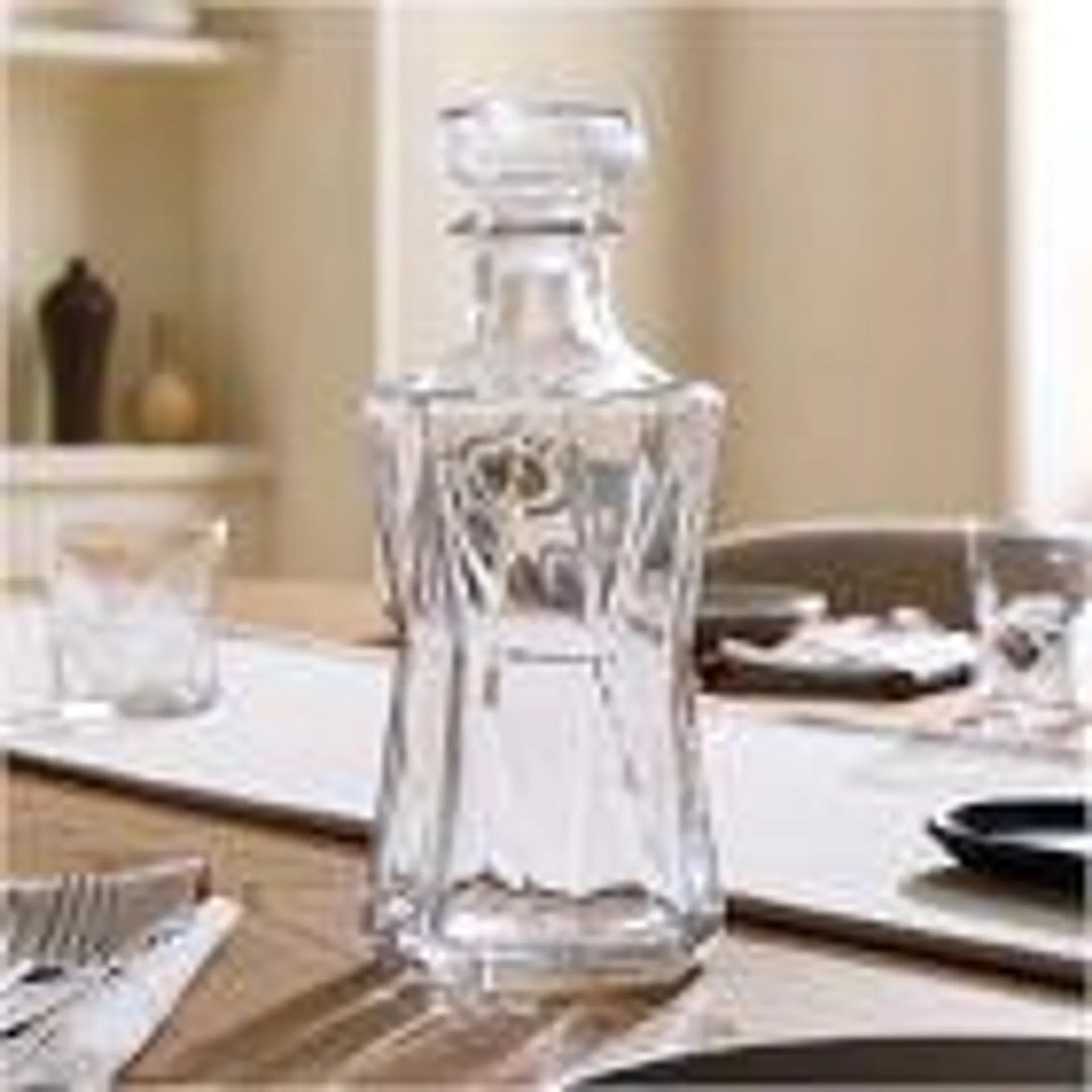 Cassiopea Glass Decanter