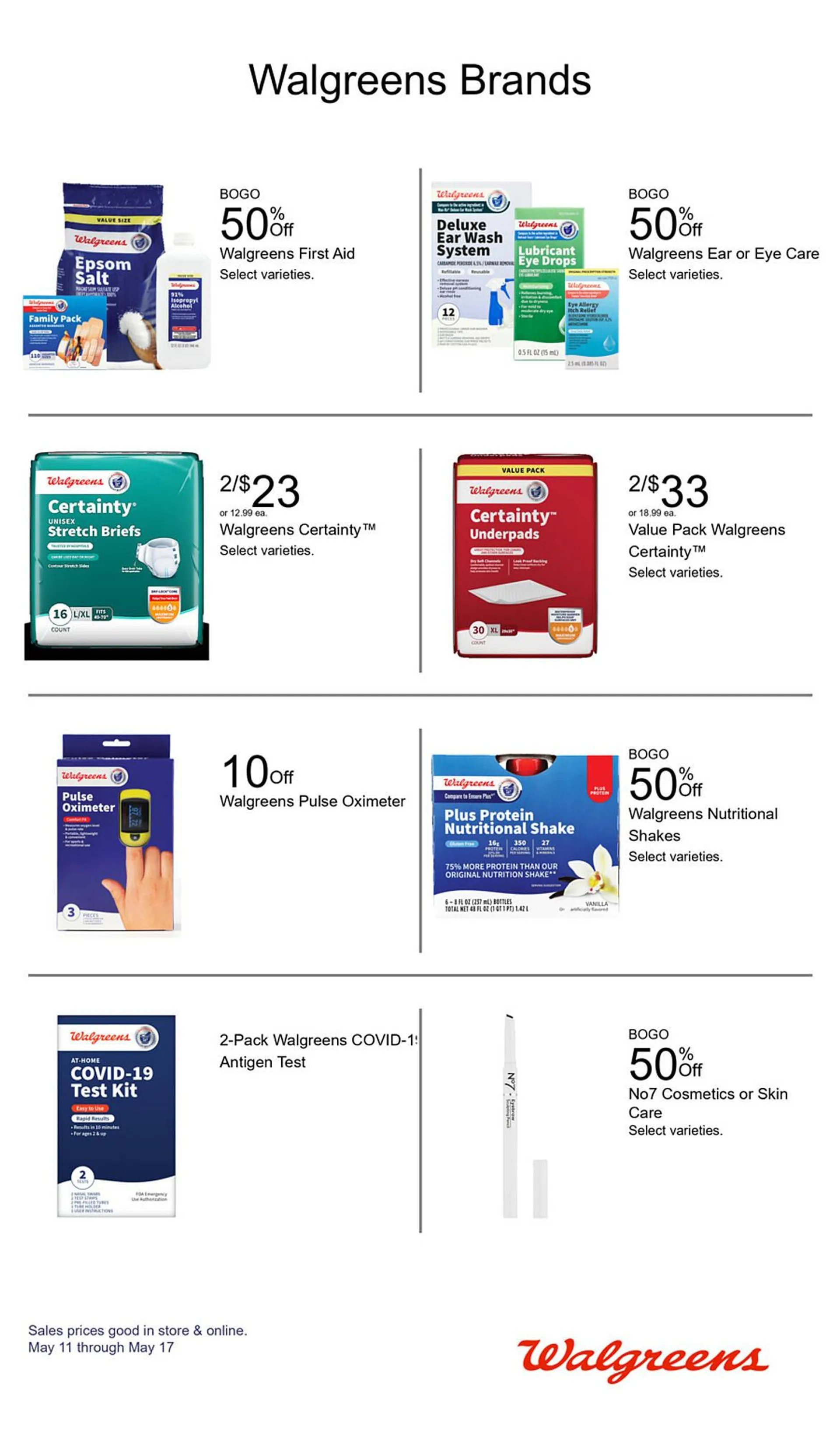 Weekly ad Walgreens Weekly Ad from May 11 to May 17 2025 - Page 4