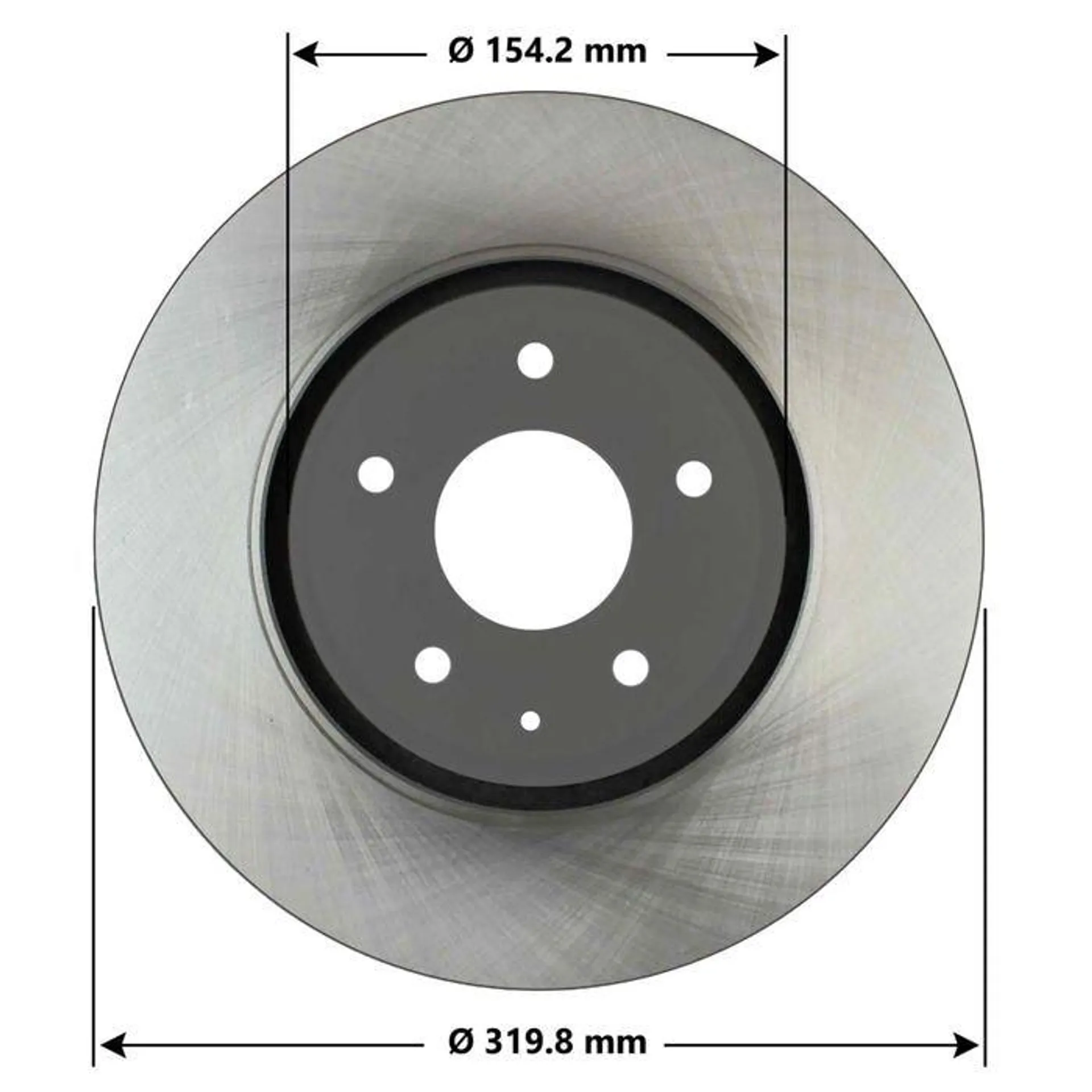 Duralast Disc Brake Rotor 77116DL