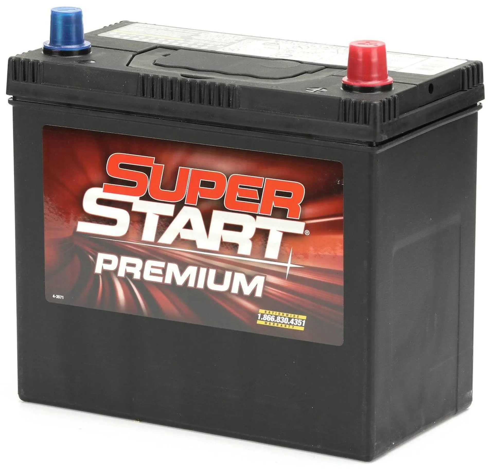 Super Start Premium Standard Flooded Top Post Battery Group Size 51R - 51RPRM