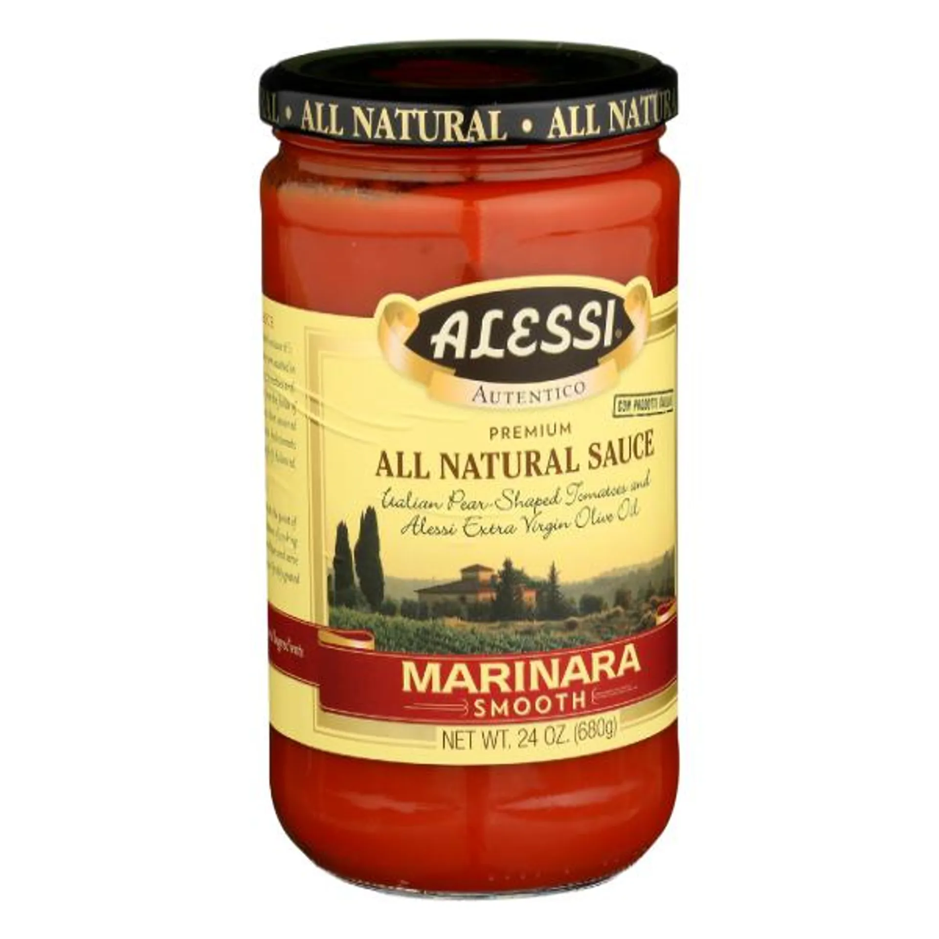 Alessi Smooth Marinara Sauce - 24 Ounce