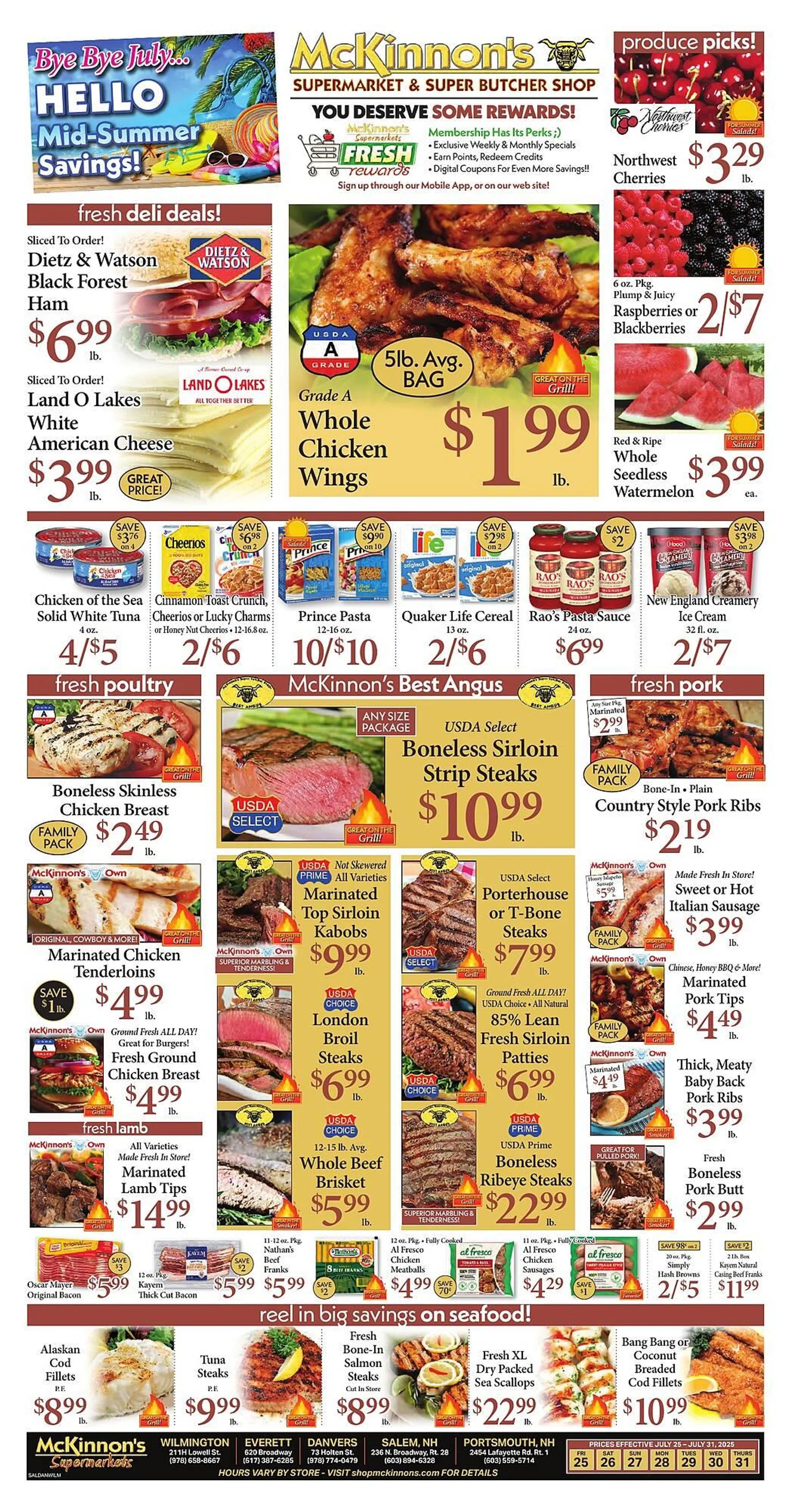 Weekly ad McKinnon's Supermarkets Weekly Ad from July 25 to July 31 2025 - Page 1
