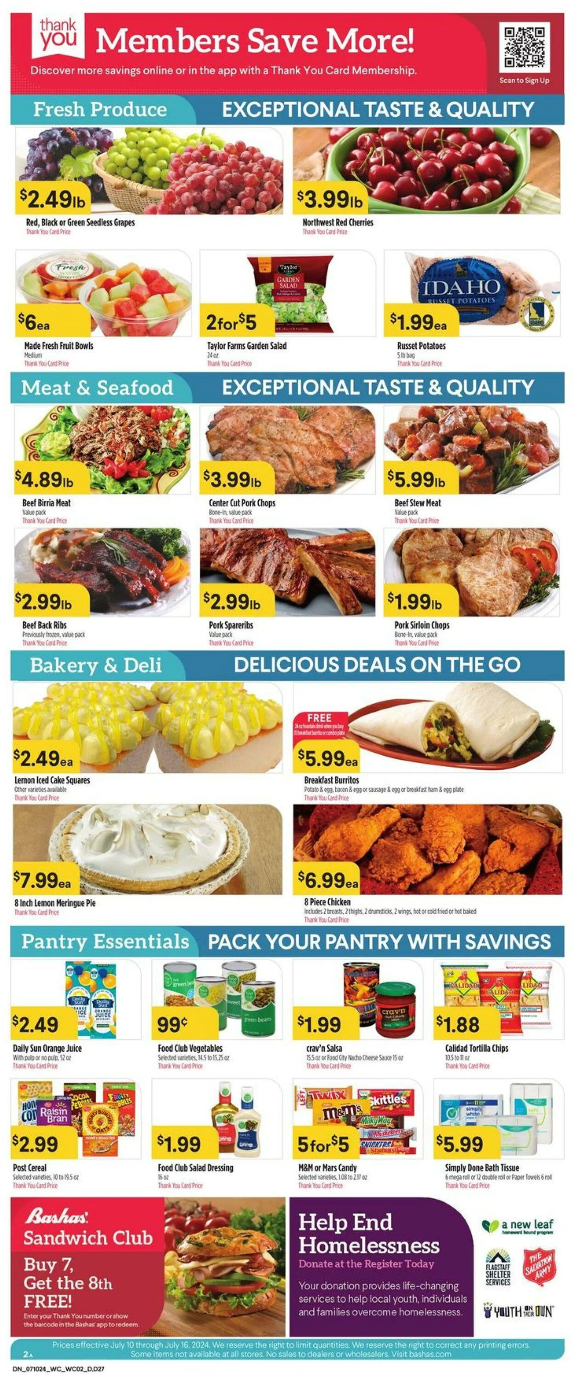 Weekly ad Bashas Current weekly ad from July 10 to July 16 2024 - Page 2