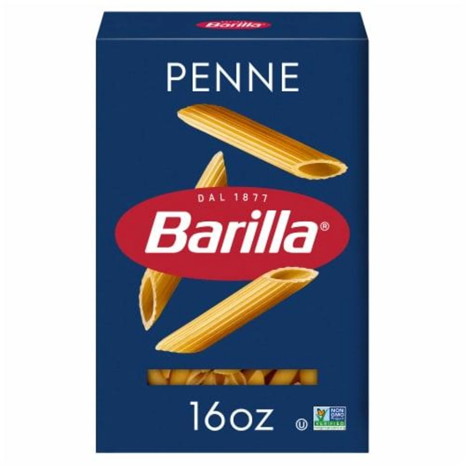 Barilla Penne Pasta, Quality Non-GMO and Kosher Certified Pasta