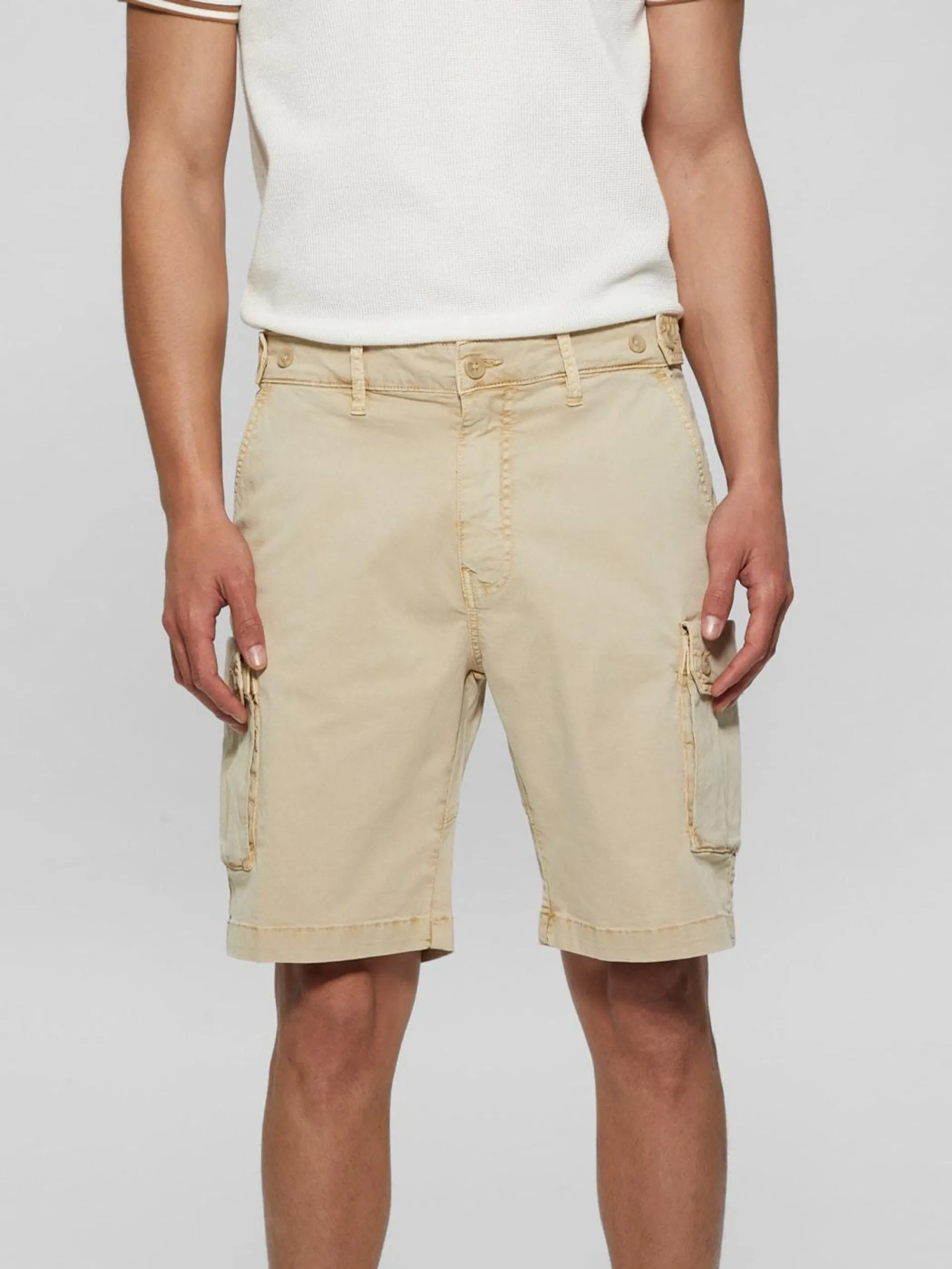 Twill Cargo Shorts