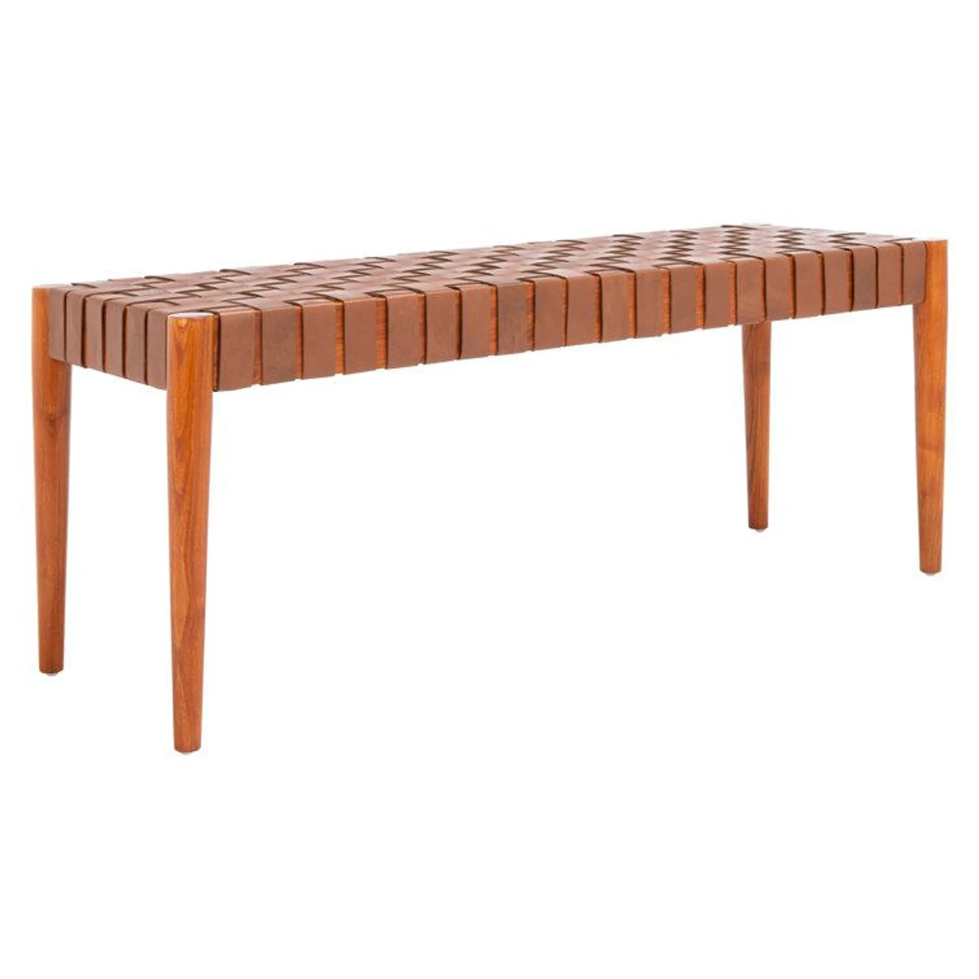 Orin Genuine Leather Bench