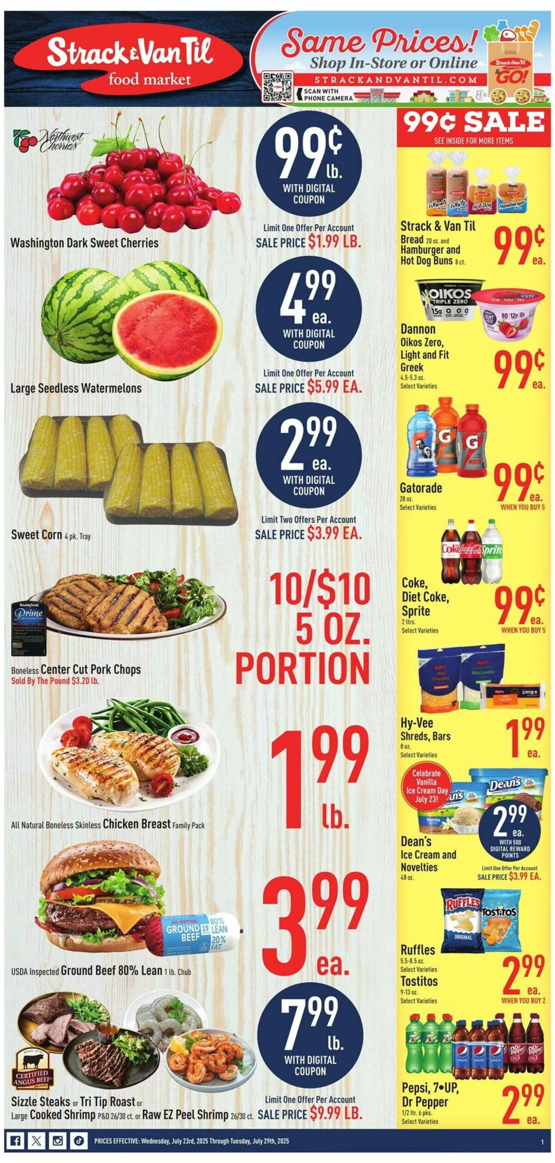 Weekly ad Strack & Van Til Current weekly ad from July 23 to July 29 2025 - Page 1