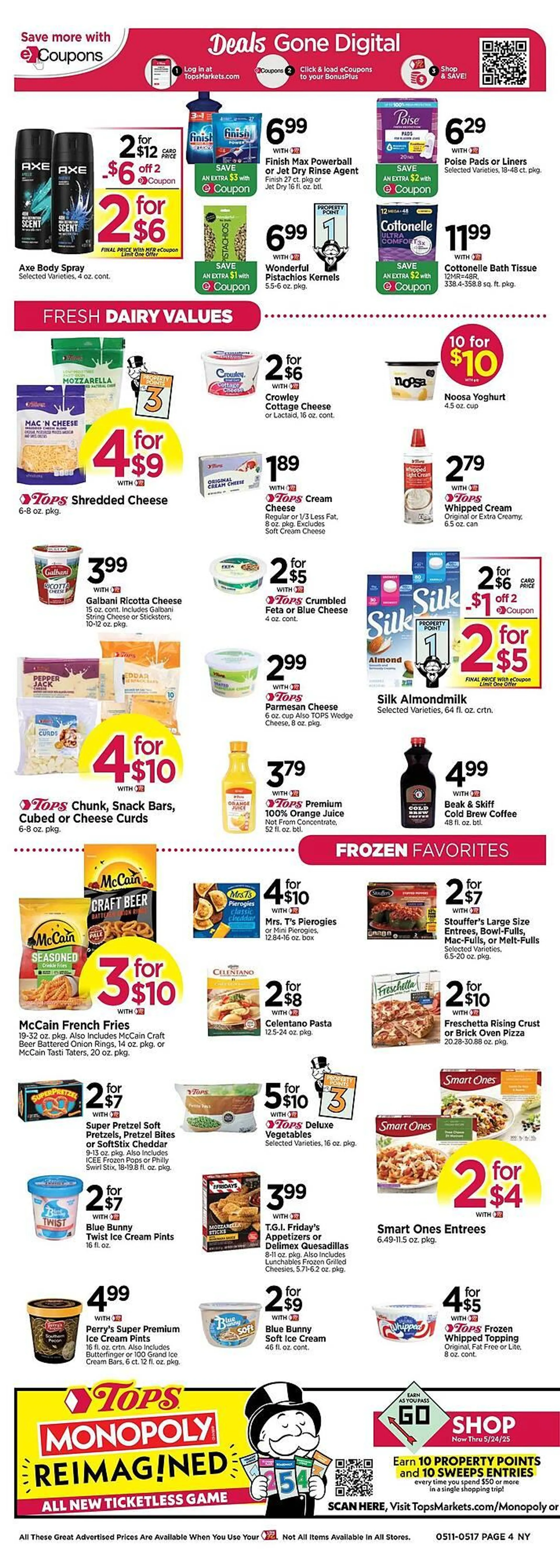 Weekly ad Tops Weekly Ad from May 11 to May 17 2025 - Page 4