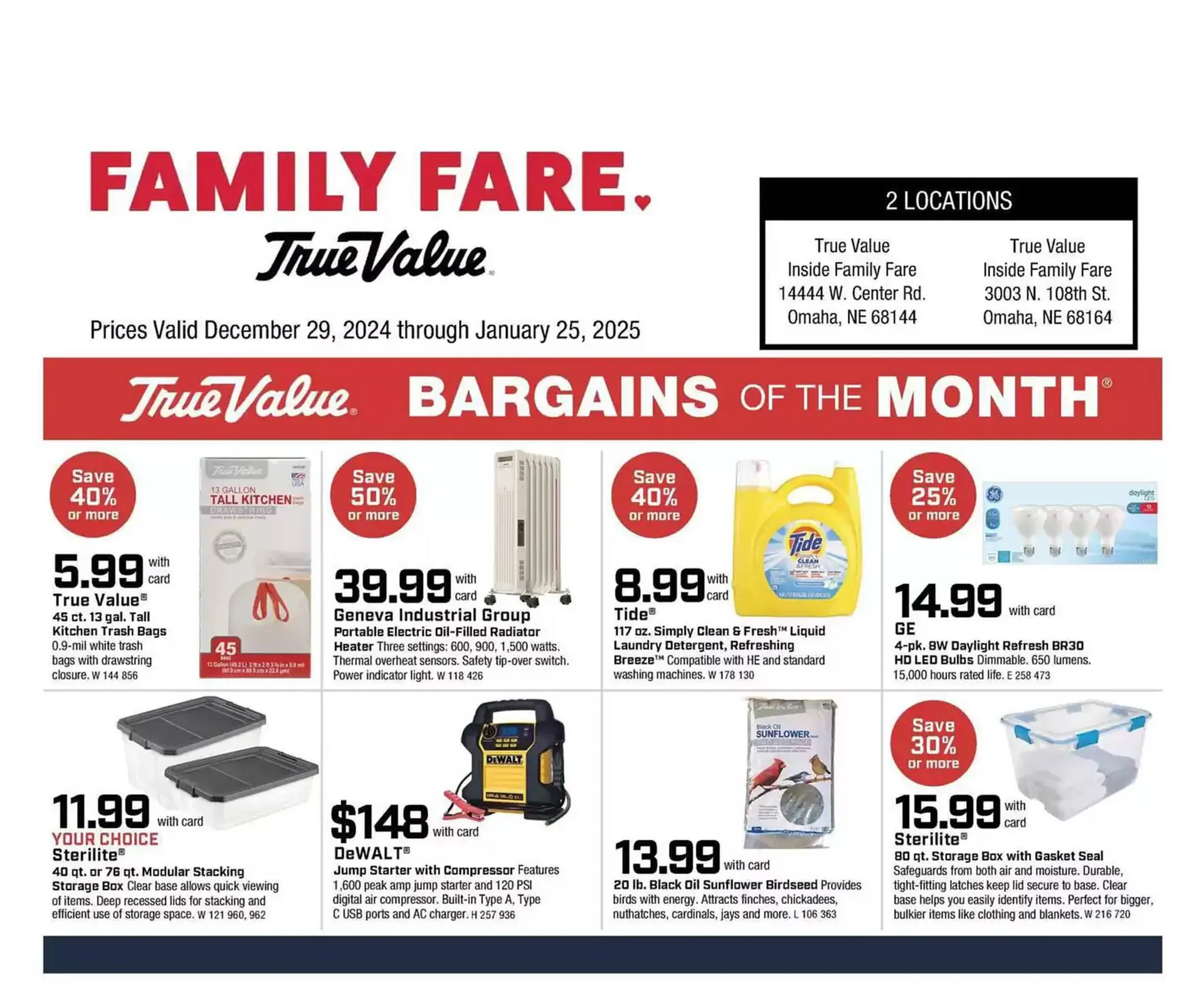 Weekly ad Family Fare Weekly Ad from December 29 to January 25 2025 - Page 4