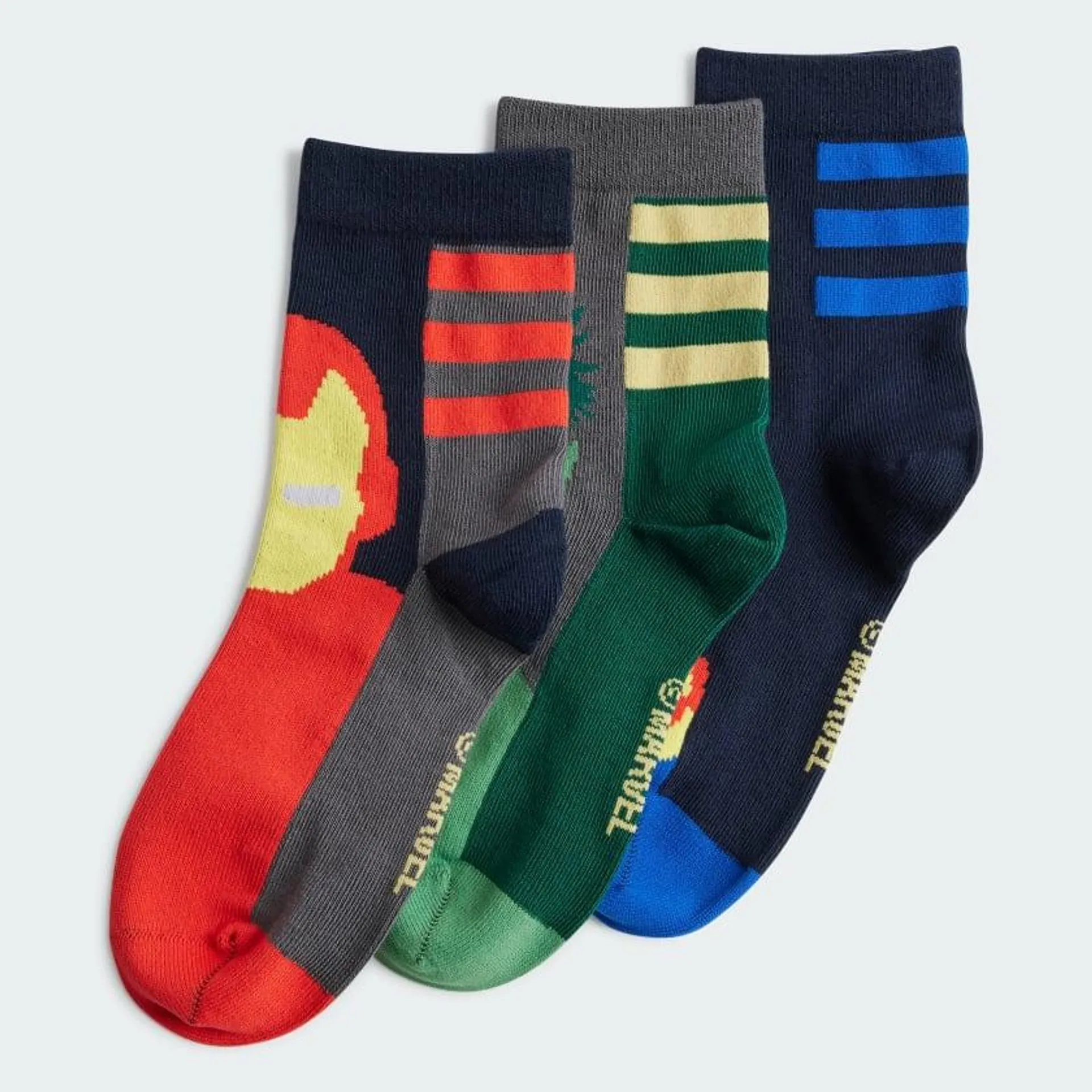 adidas Marvel Avengers 3 Pairs Per Pack Socks