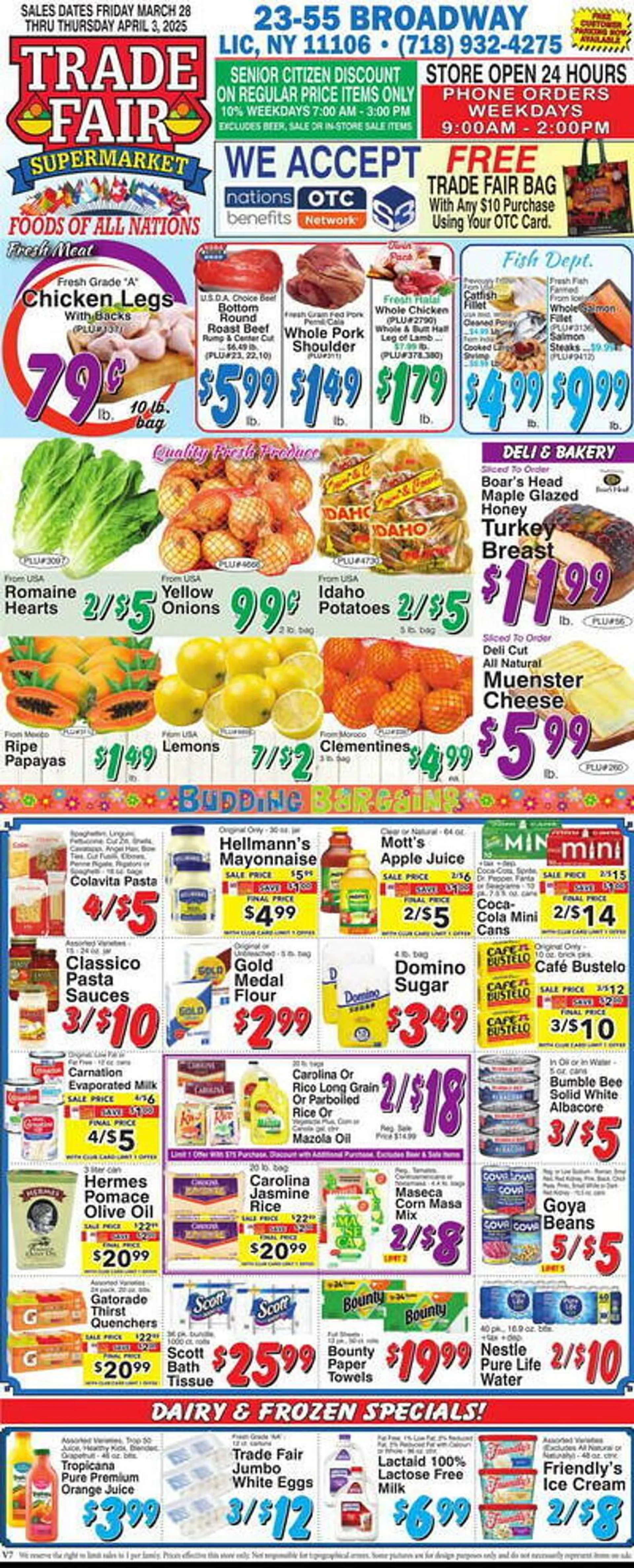 Trade Fair Supermarket Weekly Ad - 1