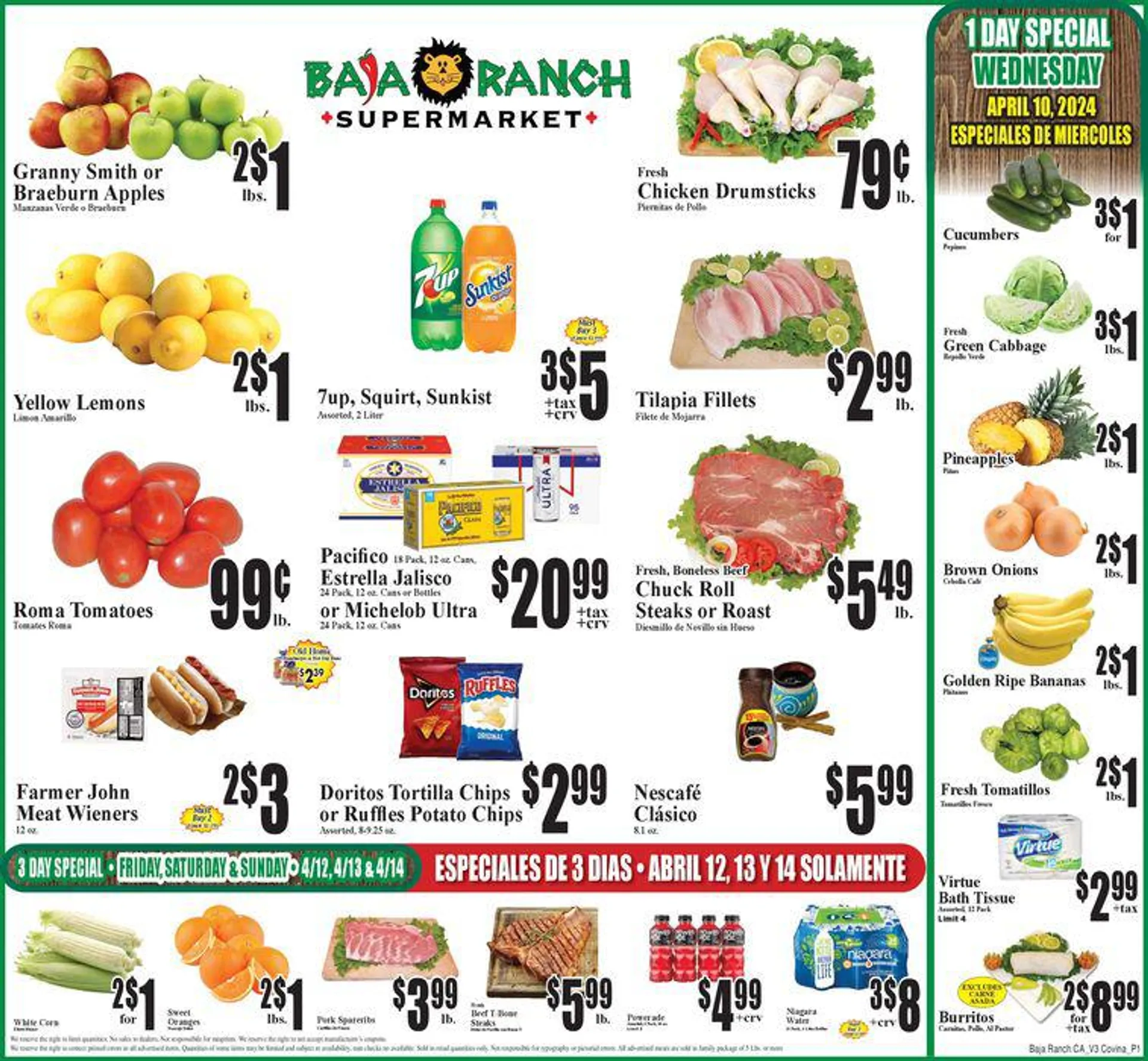 Weekly ad New weekly ad from April 11 to April 16 2024 - Page 1