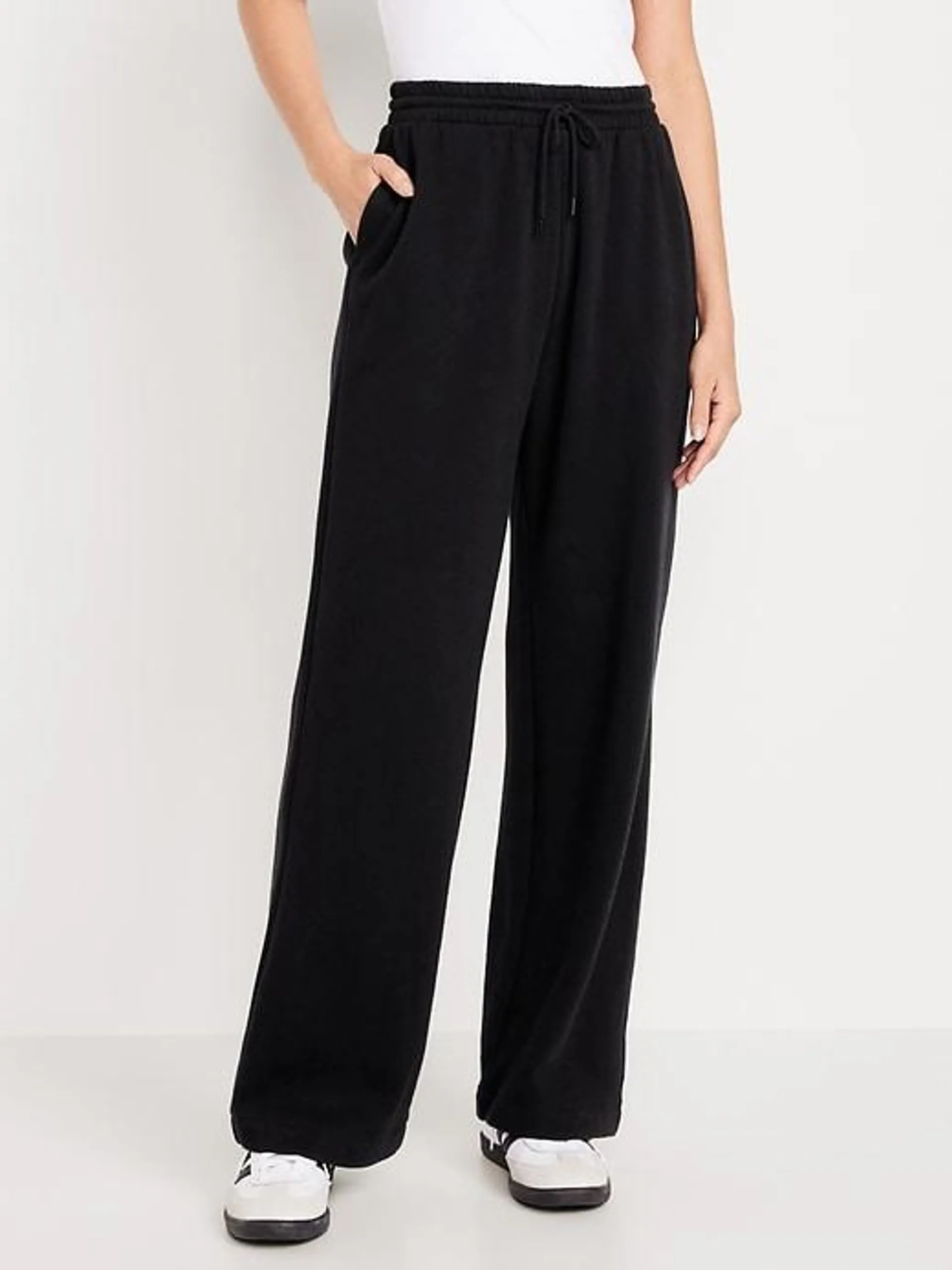 Extra High-Waisted SoComfy Wide-Leg Sweatpants