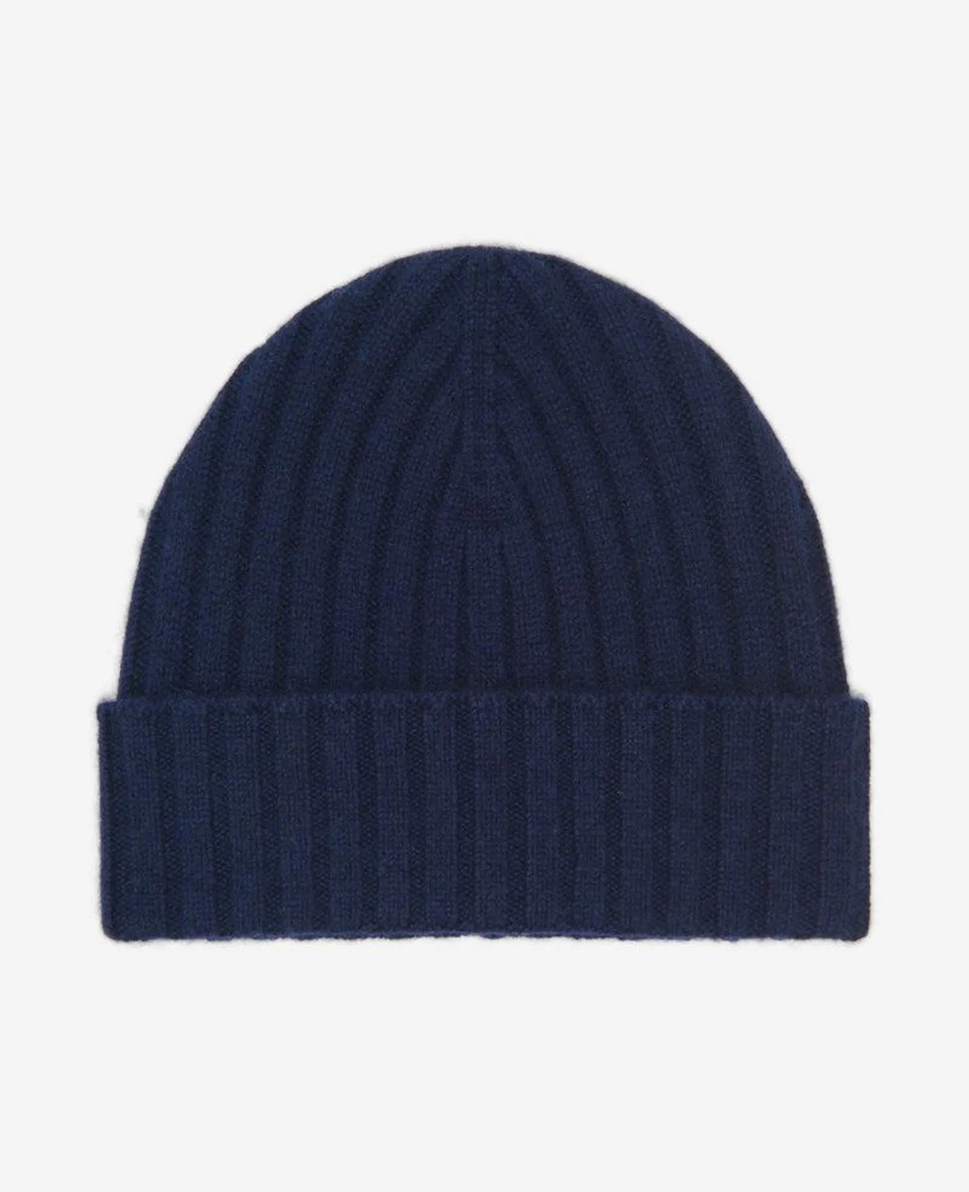 Site Exclusive! Rib Knit Wool Cashmere Beanie