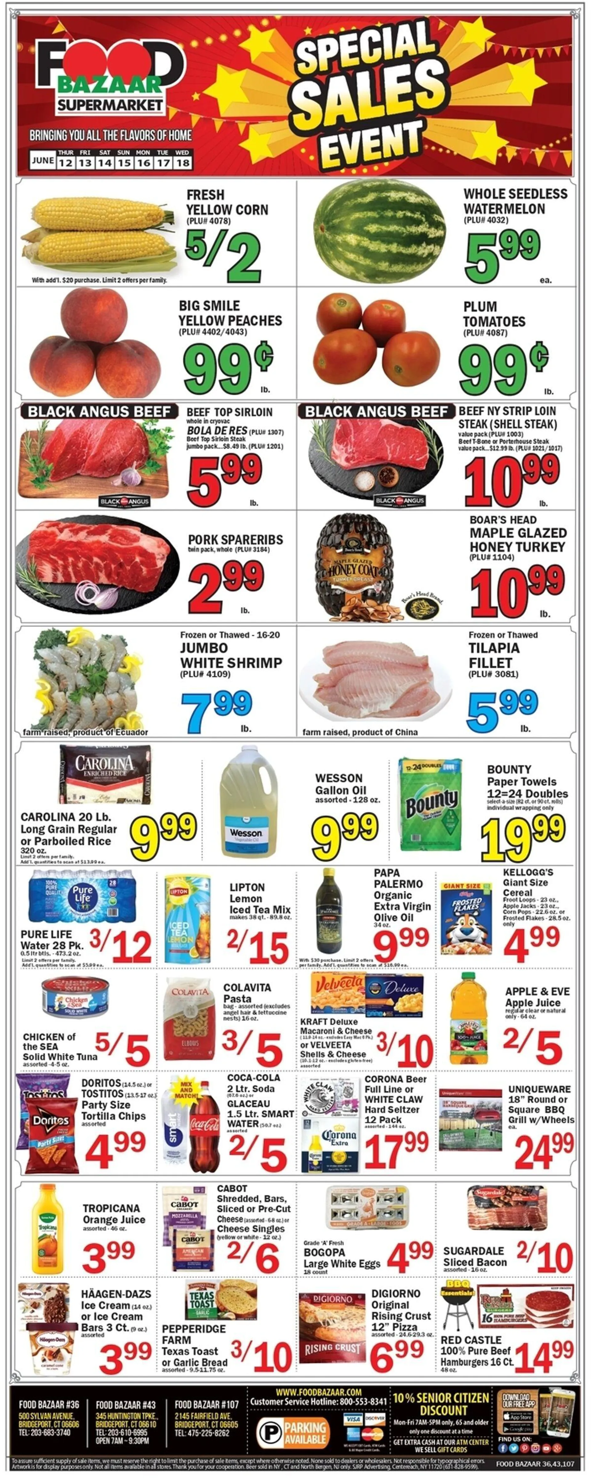 Weekly ad Food Bazaar Current weekly ad from June 12 to June 18 2025 - Page 1