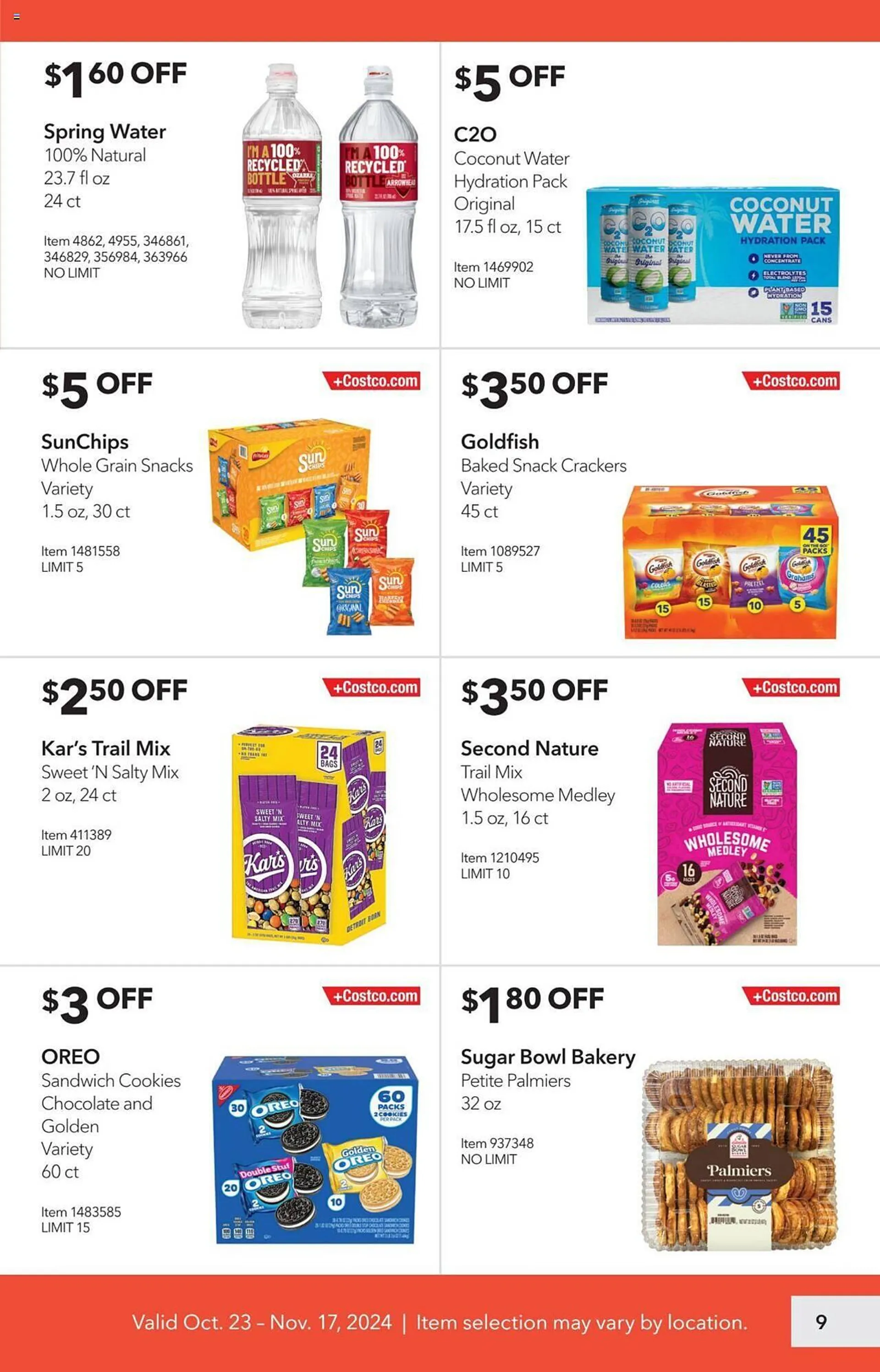 Weekly ad Costco Weekly Ad from October 23 to November 17 2024 - Page 9