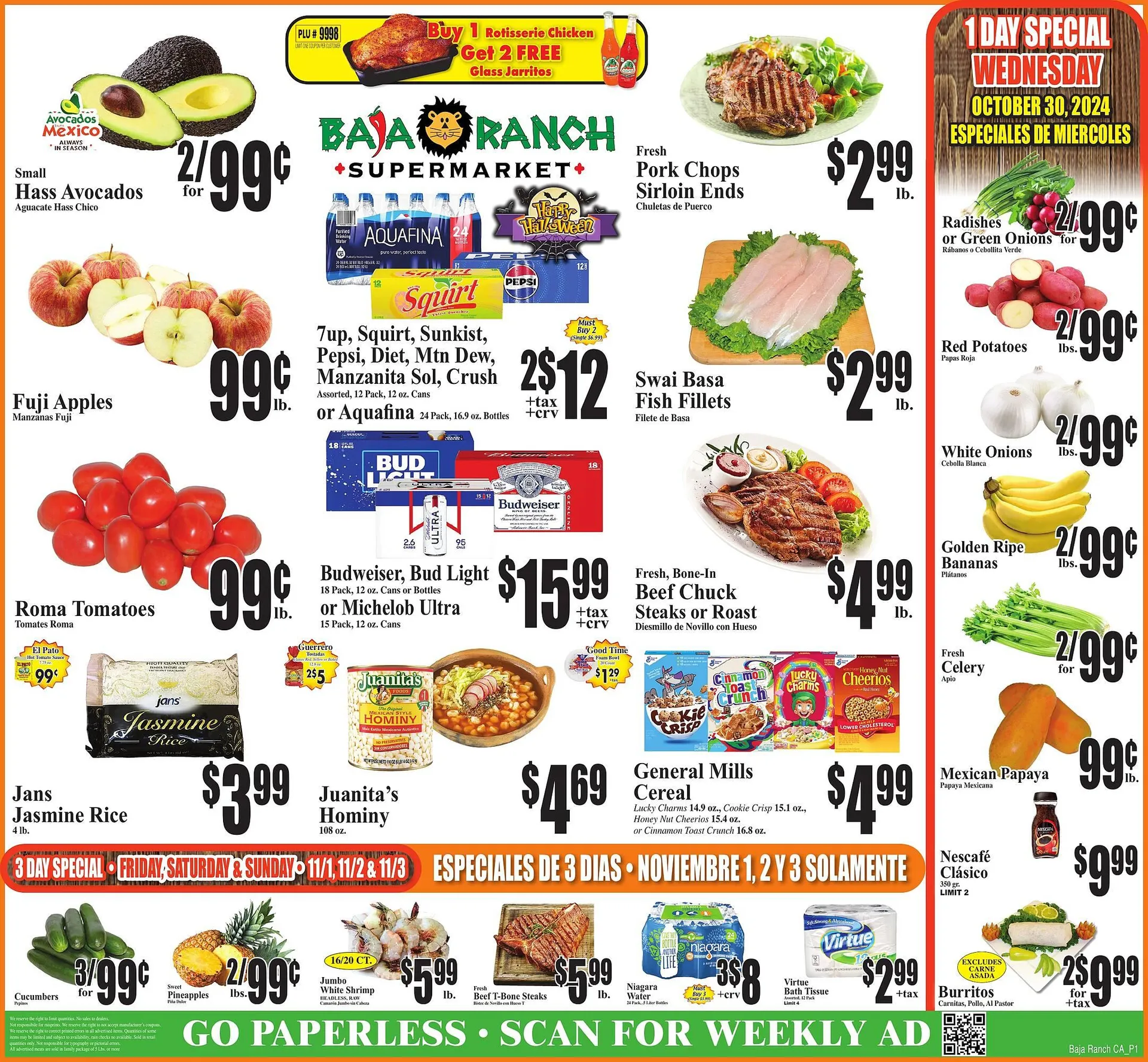 Baja Ranch Weekly Ad - 1