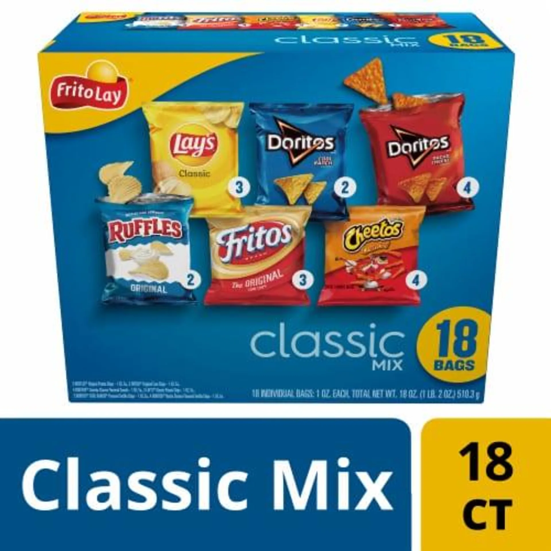 Frito-Lay® Classic Mix Chips Variety Pack