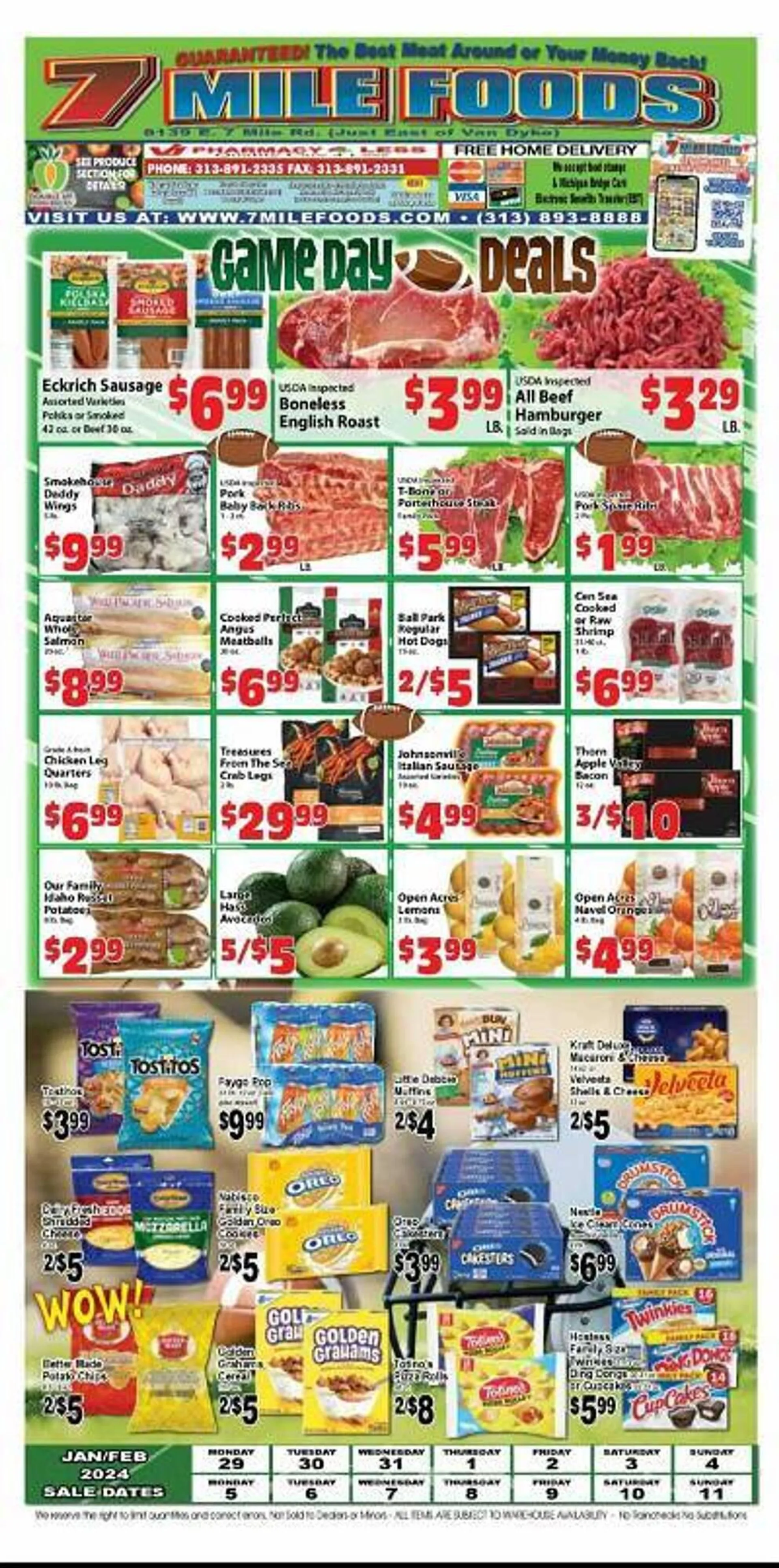 Weekly ad 7 Mile Foods Weekly Ad from January 29 to February 11 2024 - Page 