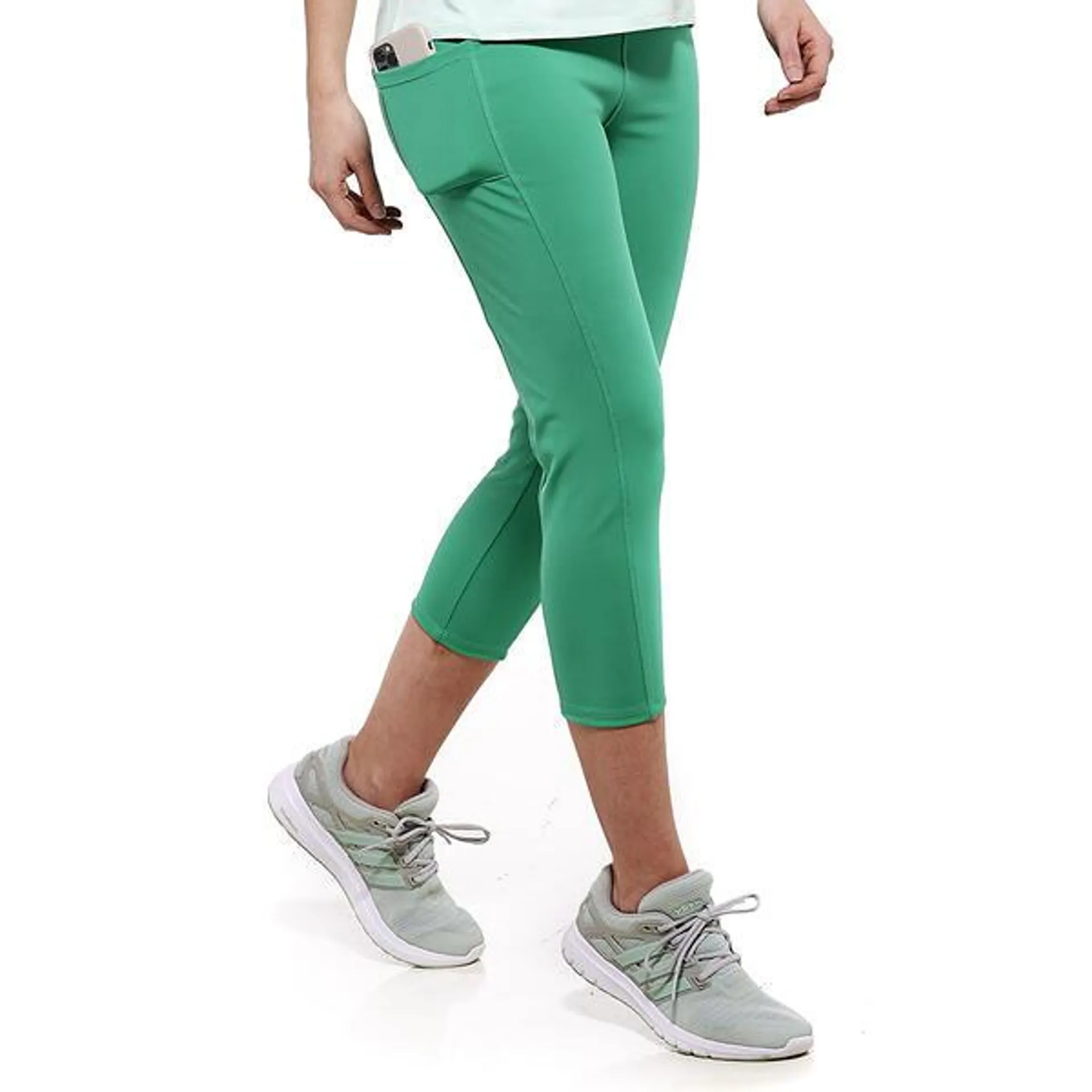 Womens Starting Point Performance Capri Leggings