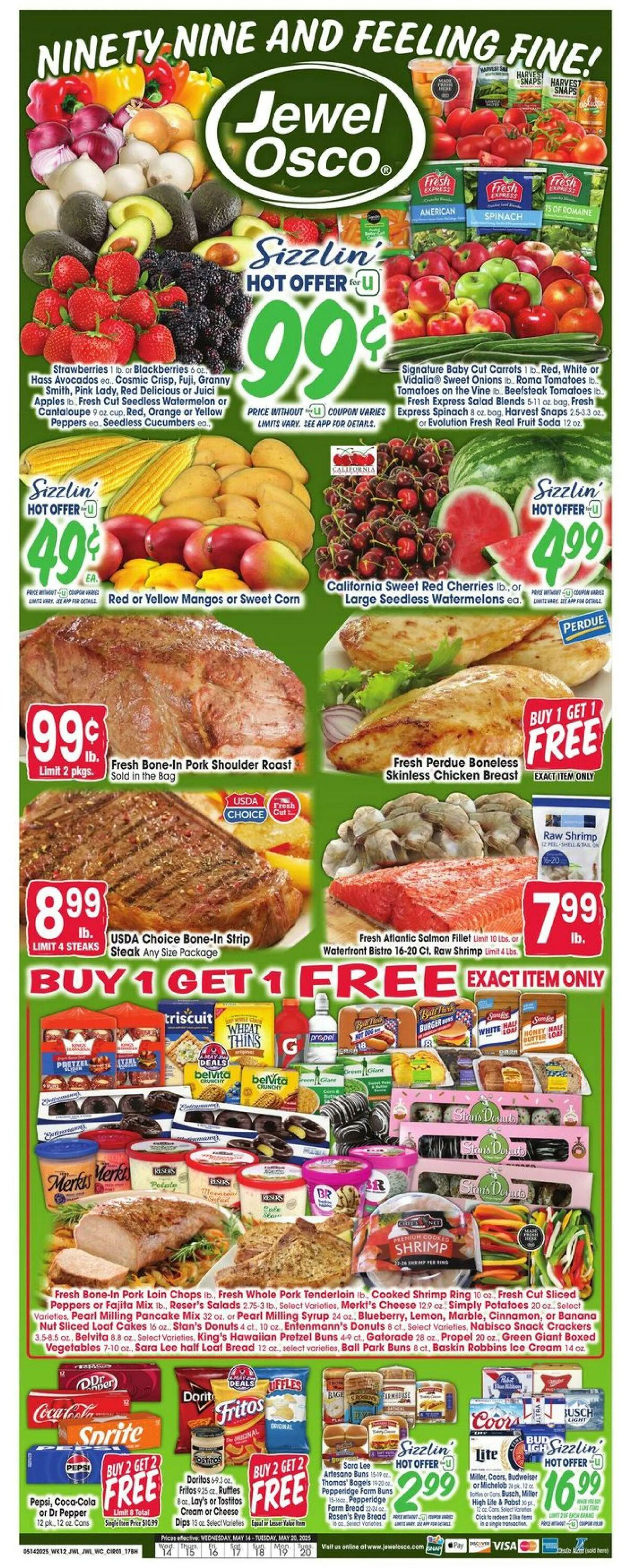 Jewel Osco Current weekly ad - 1