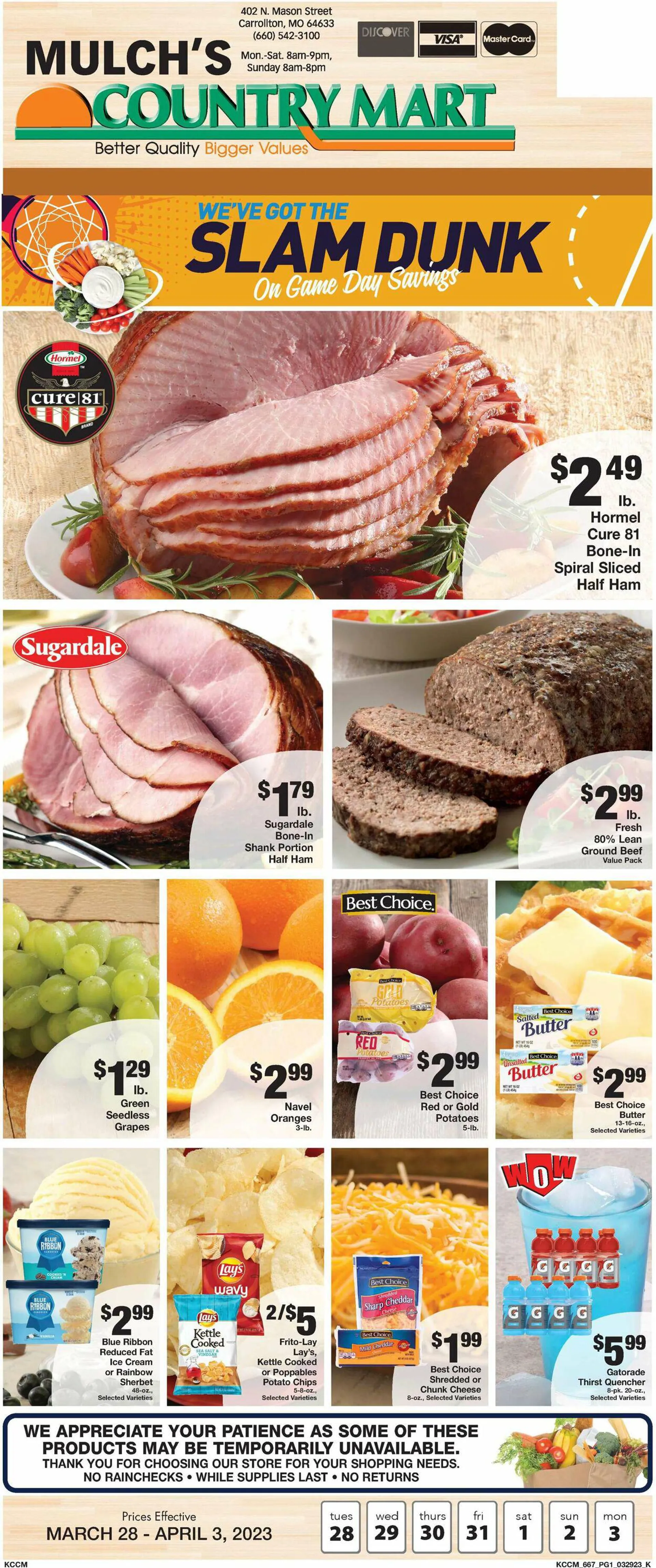 Country Mart Current weekly ad - 1