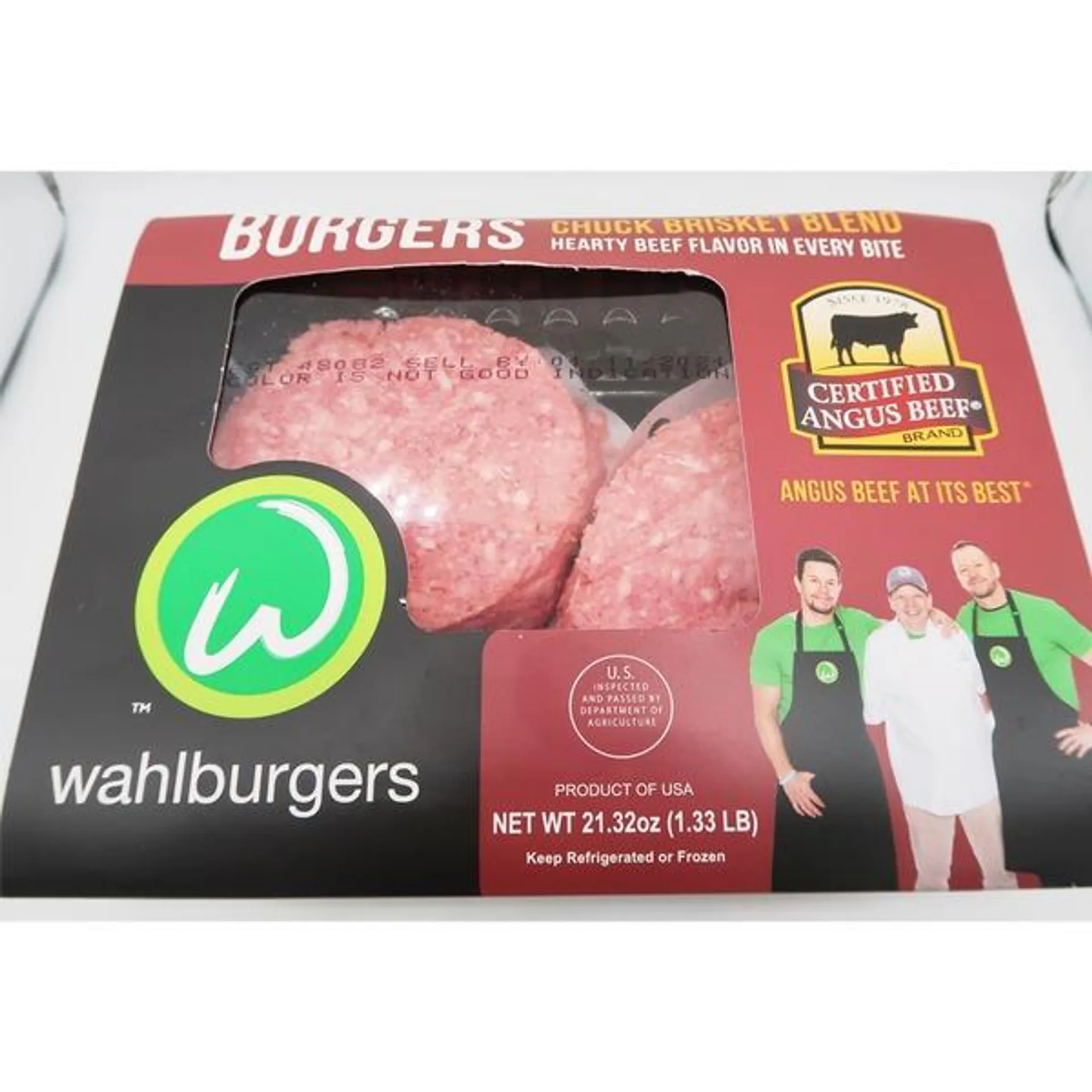 Wahlburgers Burgers, Chuck Brisket Blend