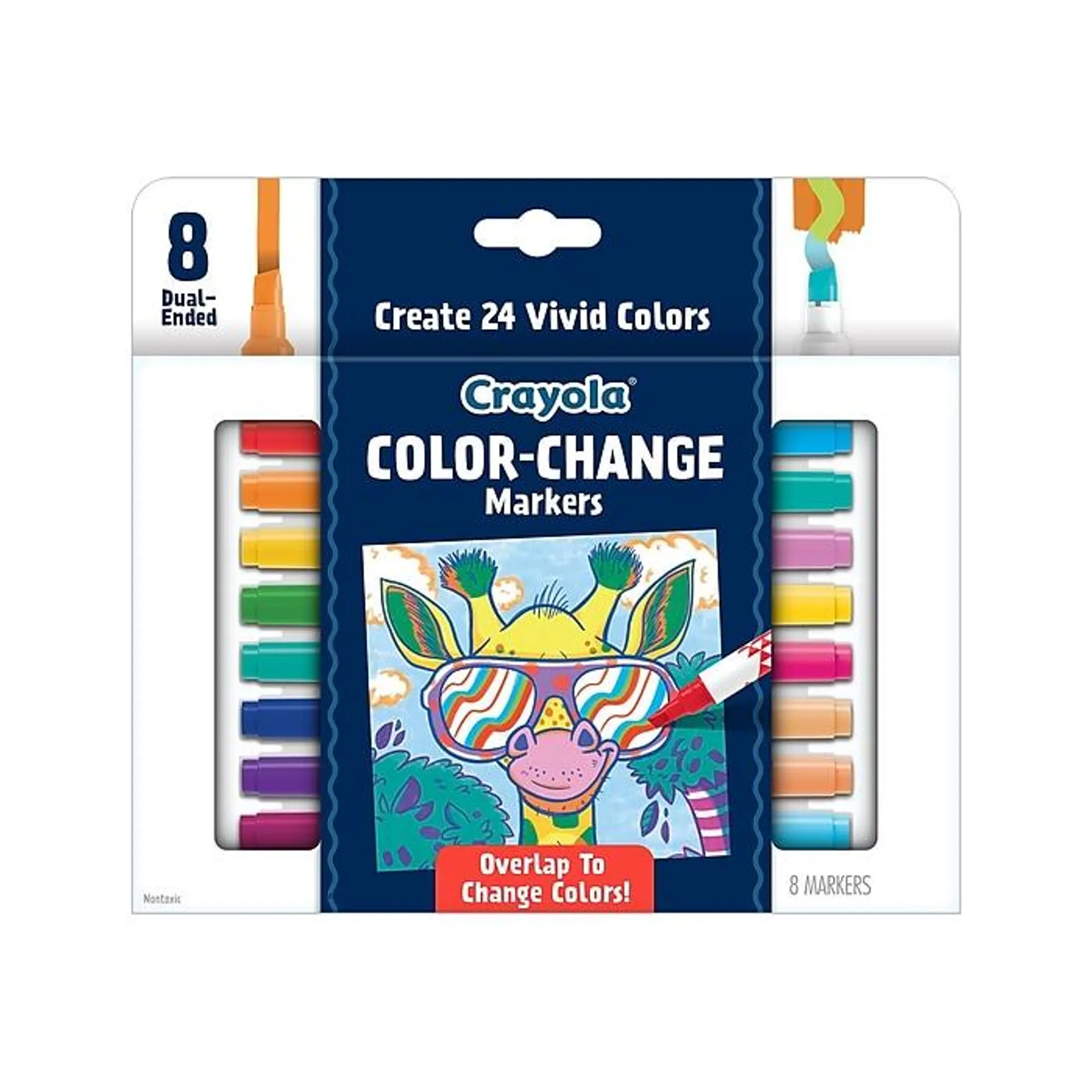 Crayola Color-Change Dual-End Markers,