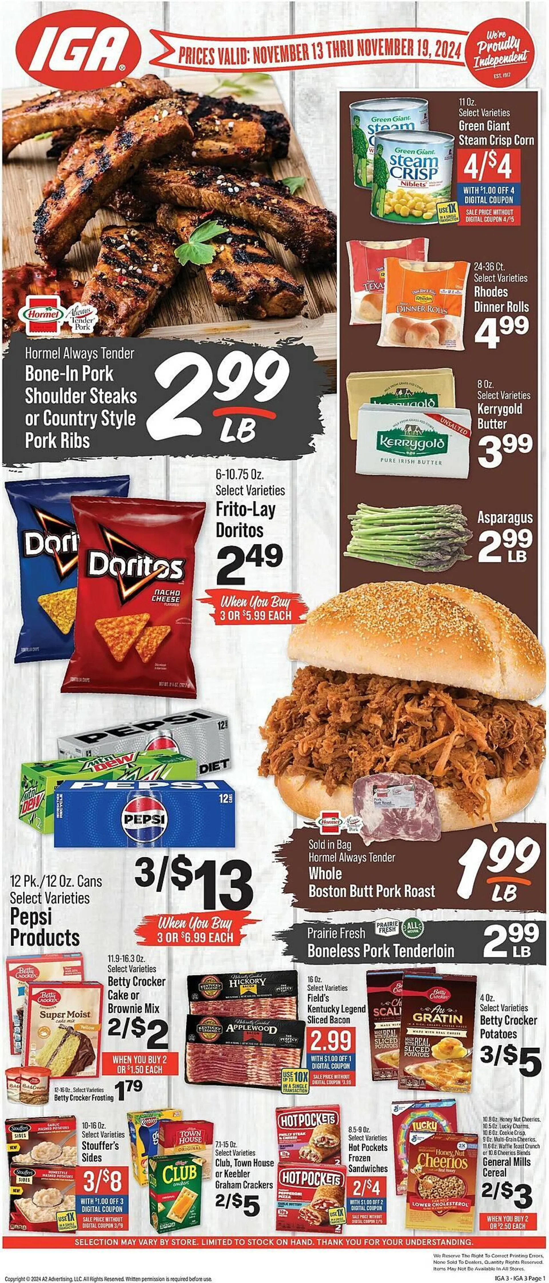 IGA Weekly Ad - 1