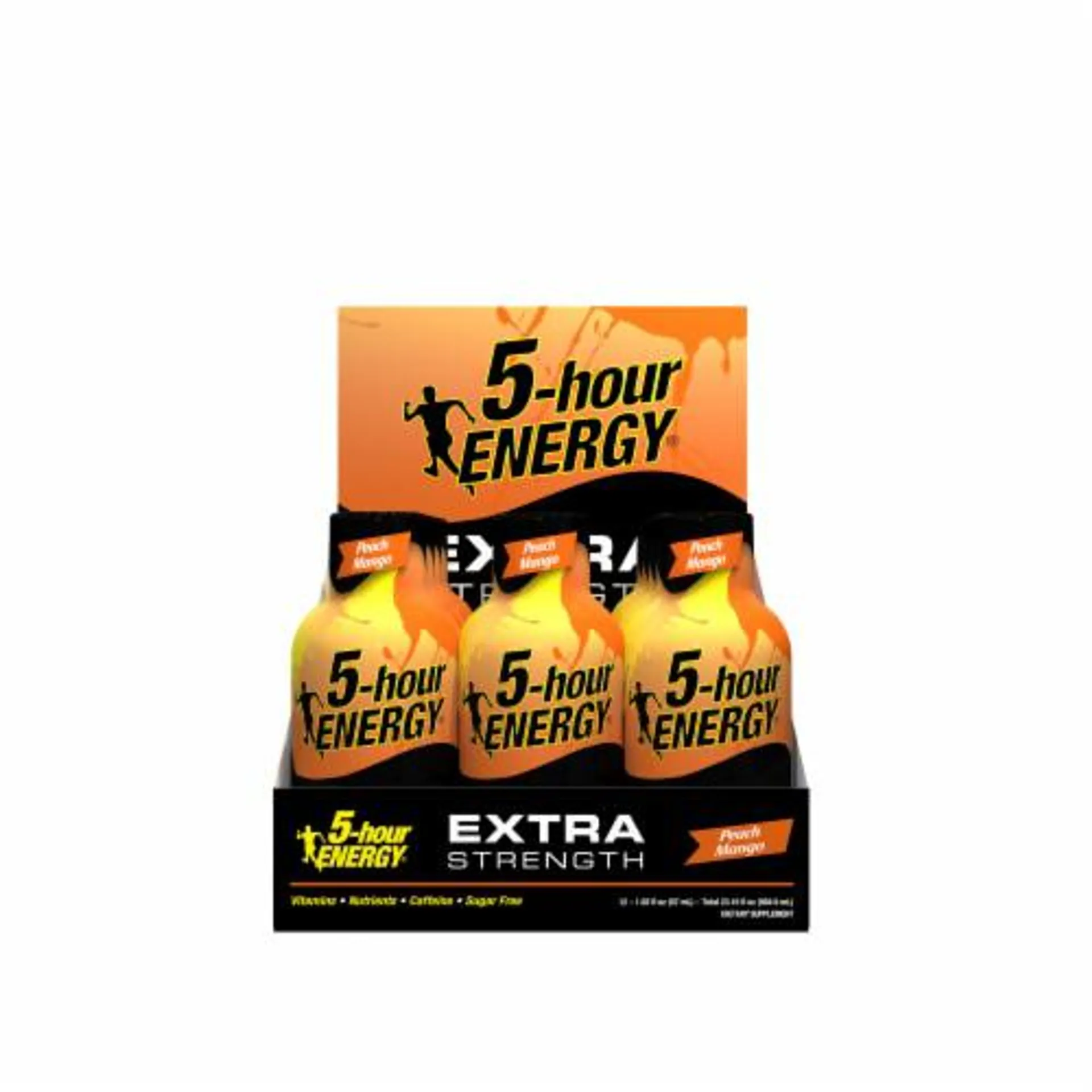 5-Hour Energy Extra Strength Peach Mango Energy Shots