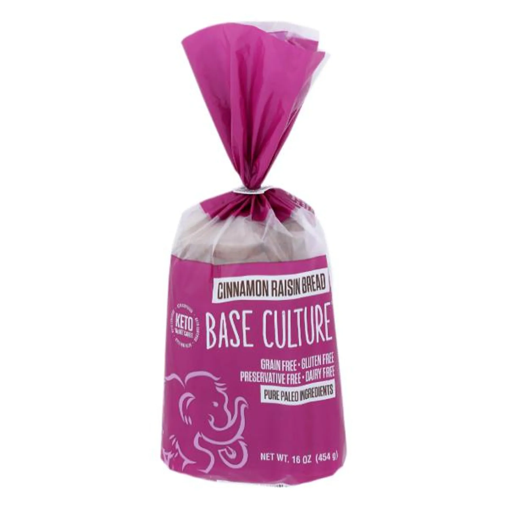Base Culture Gluten Free Cinnamon Raisin Bread - 16 Ounce