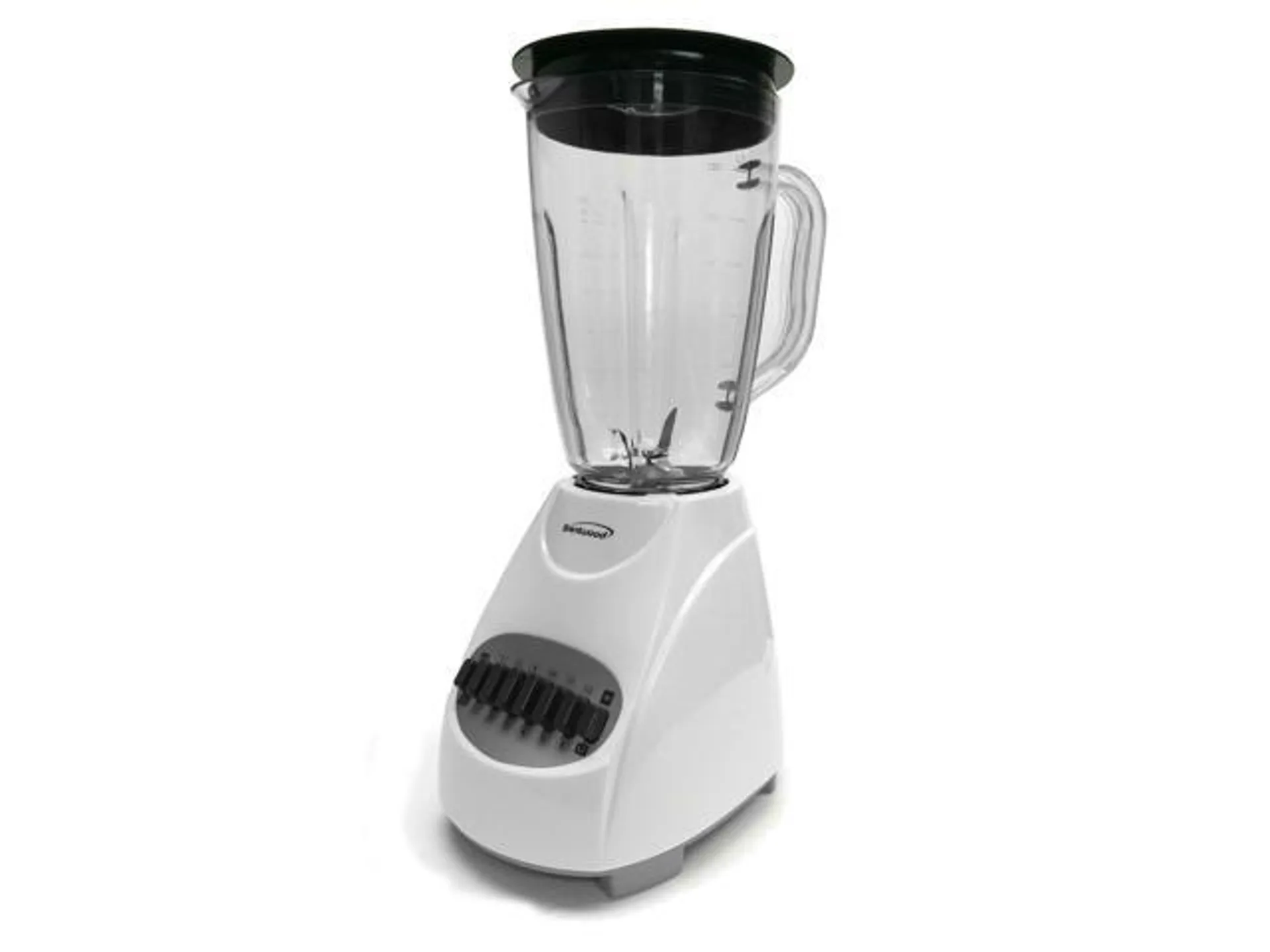 Brentwood Home Kitchen 12-Speed Blender With 1.5 Liter Plastic Jar White